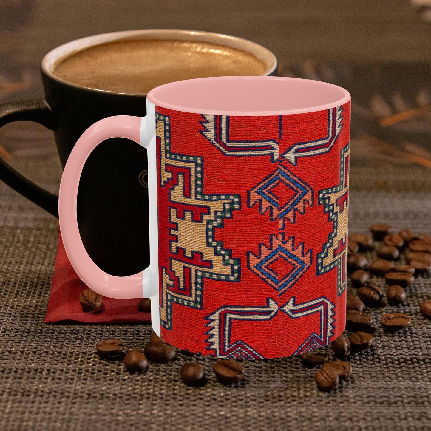 Accent Coffee Mug 11, 15oz_ N3+ Series ACM11OZ PT2WW019_ Limited Edition Perfect Blend of Style by WesternWaves: