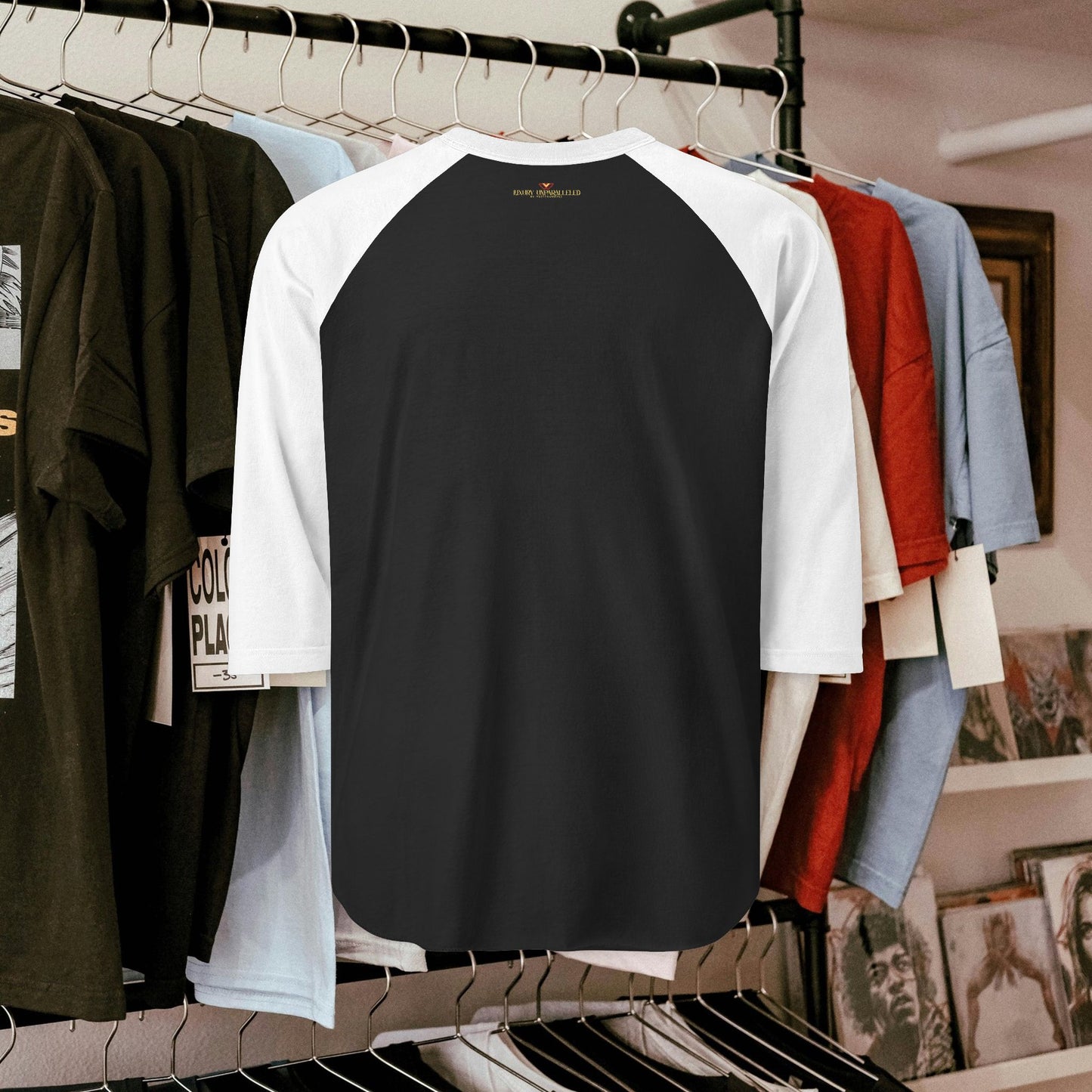 Beat the Beast Unisex Raglan Shirt - Retro Style, Perfect for Music Lovers and Casual Wear_ 19 April 2025_ 004