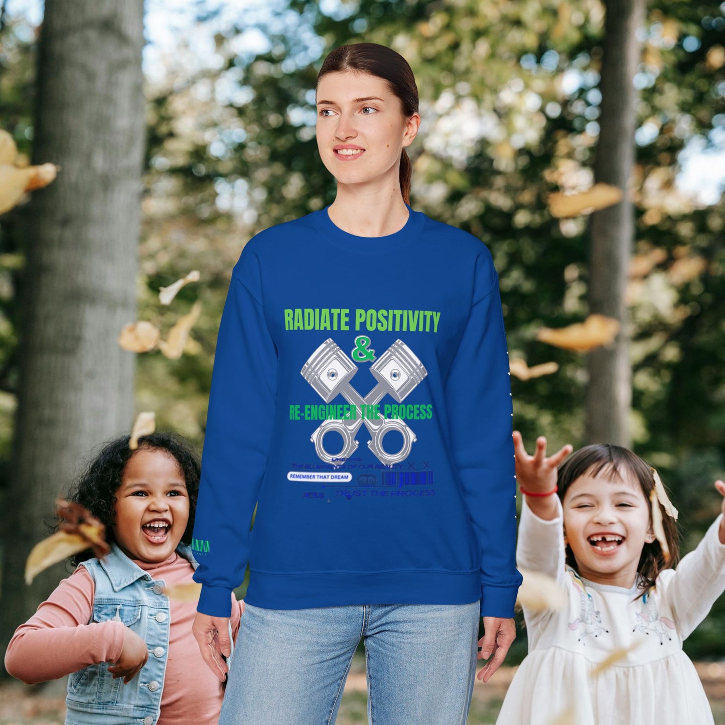 Unisex Heavy Blend™ Crewneck Sweatshirt_ N3+ Series UHBCSS PT2WW006_ Limited Edition Pure Luxury By WesternWaves: