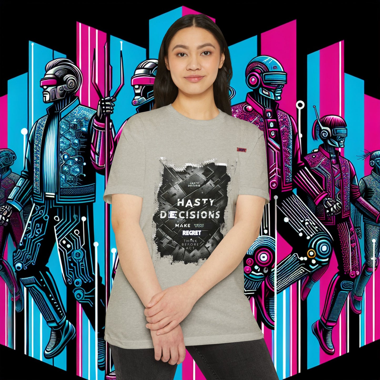 Unisex CVC Jersey T-shirt_ N8+ Series USCVCJTS PT2WW001_ Limited Edition CVC T-shirt by WesternWaves: