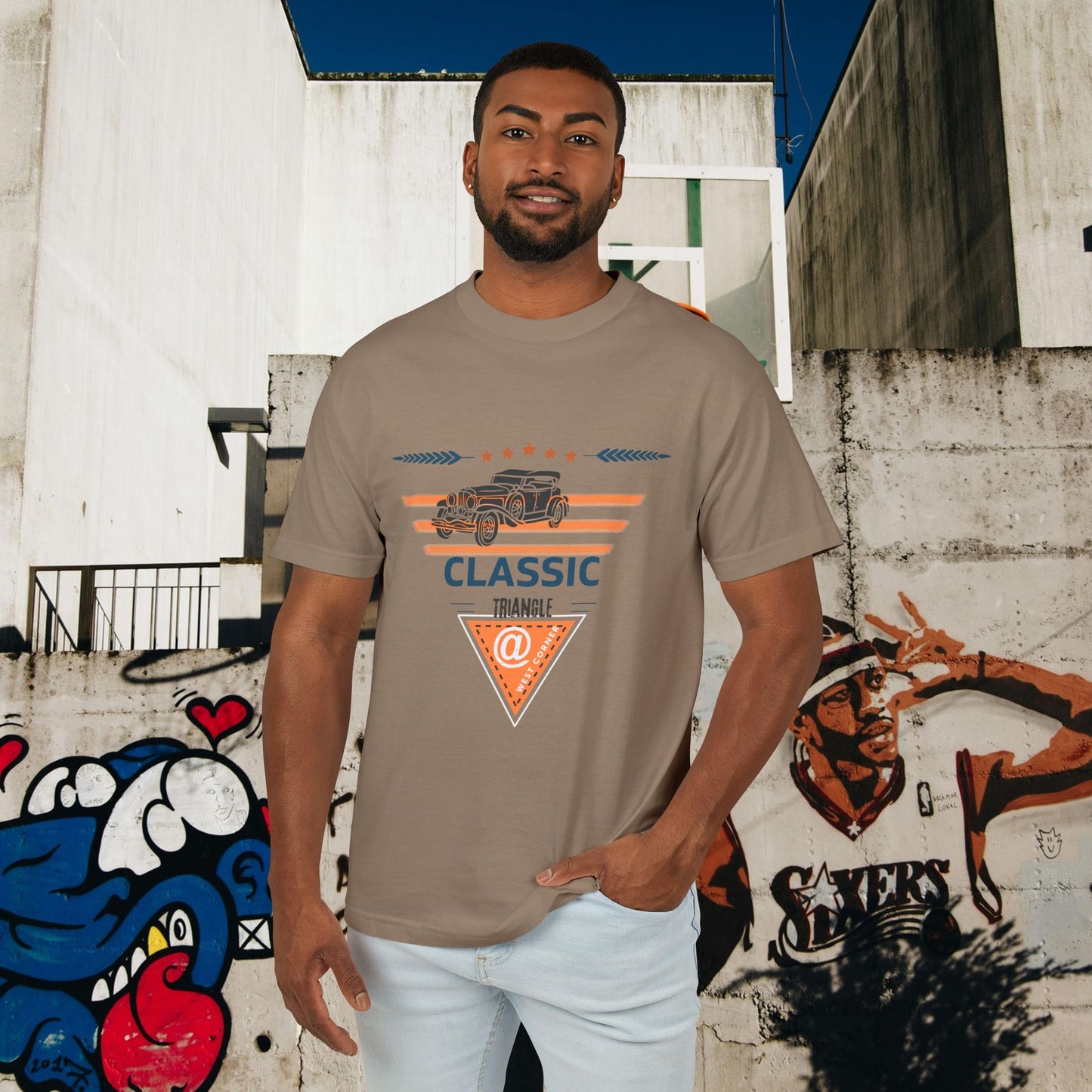 Unisex Garment-Dyed Heavyweight Cotton Tee_ N2* Series USGDHWCTEE PT2WW003_ Limited Edition Statement of Style by WesternWaves: