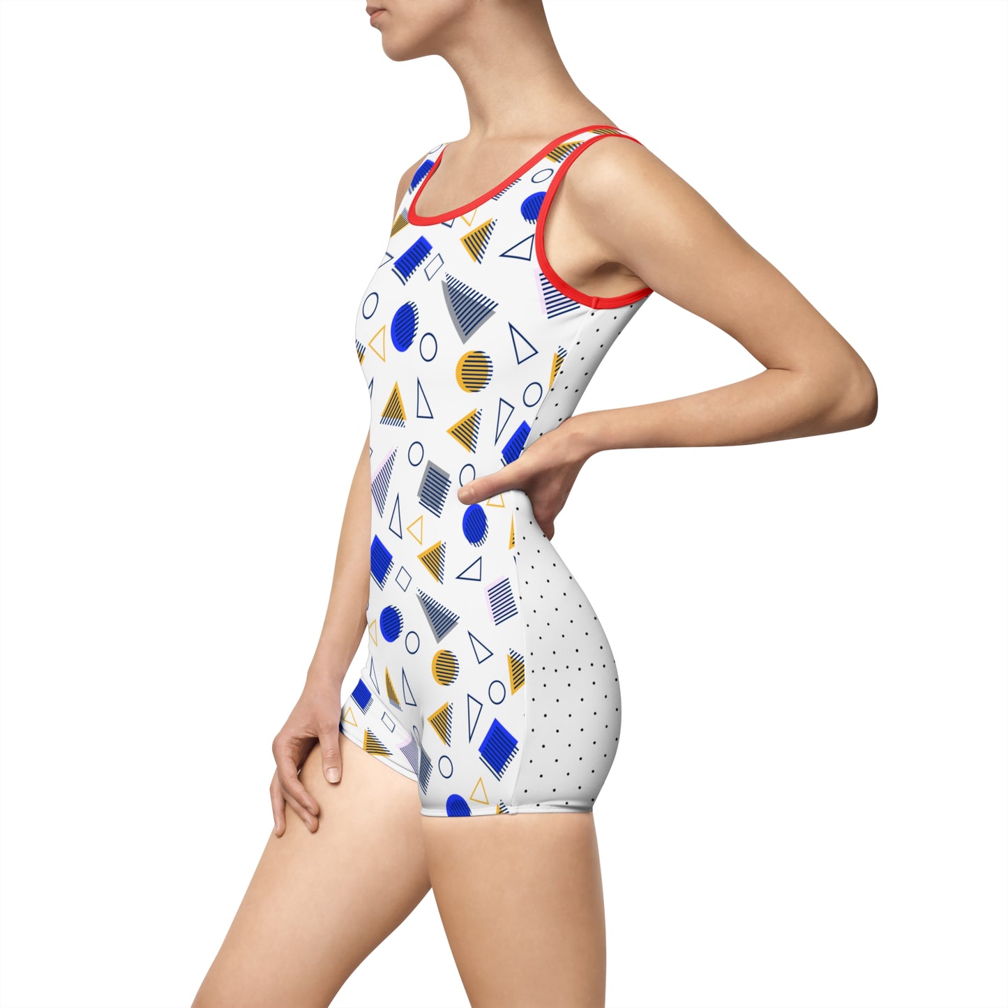 Women's Vintage Swimsuit (AOP)_N+ Series WVSSAOP PT2WW001_Limited Edition Vintage Confidence by WesternWaves:
