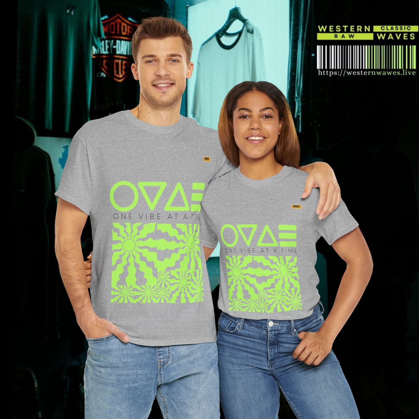 Unisex Heavy Cotton Tee_ Series N7* USHCTEE PT2WW003_ Limited Edition Heavy Cotton Tee by WesternWaves: