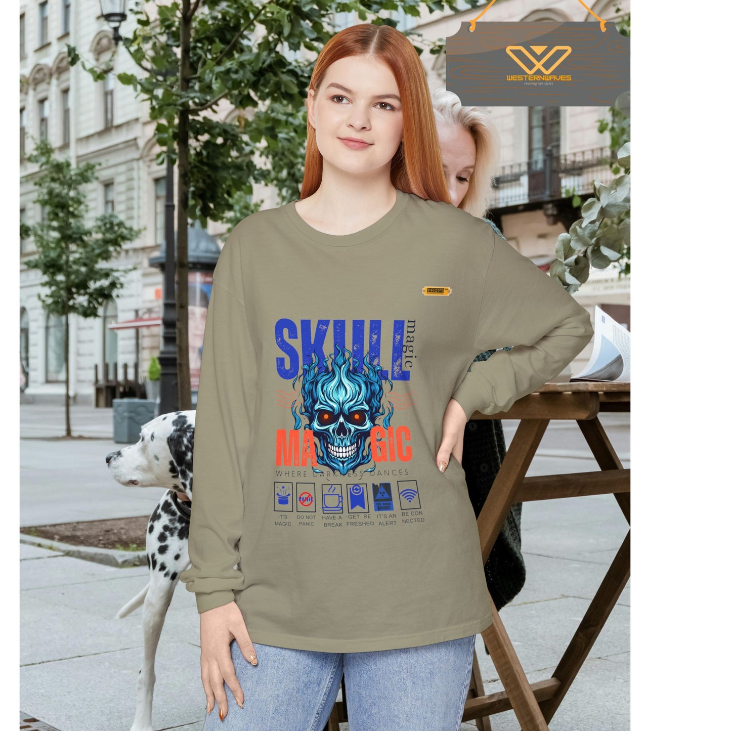 Unisex Long Sleeve T-Shirt_ N7 Series USLSTSHIRT PT2WW002_ Limited Edition Trendy Vibes by WesternWaves: