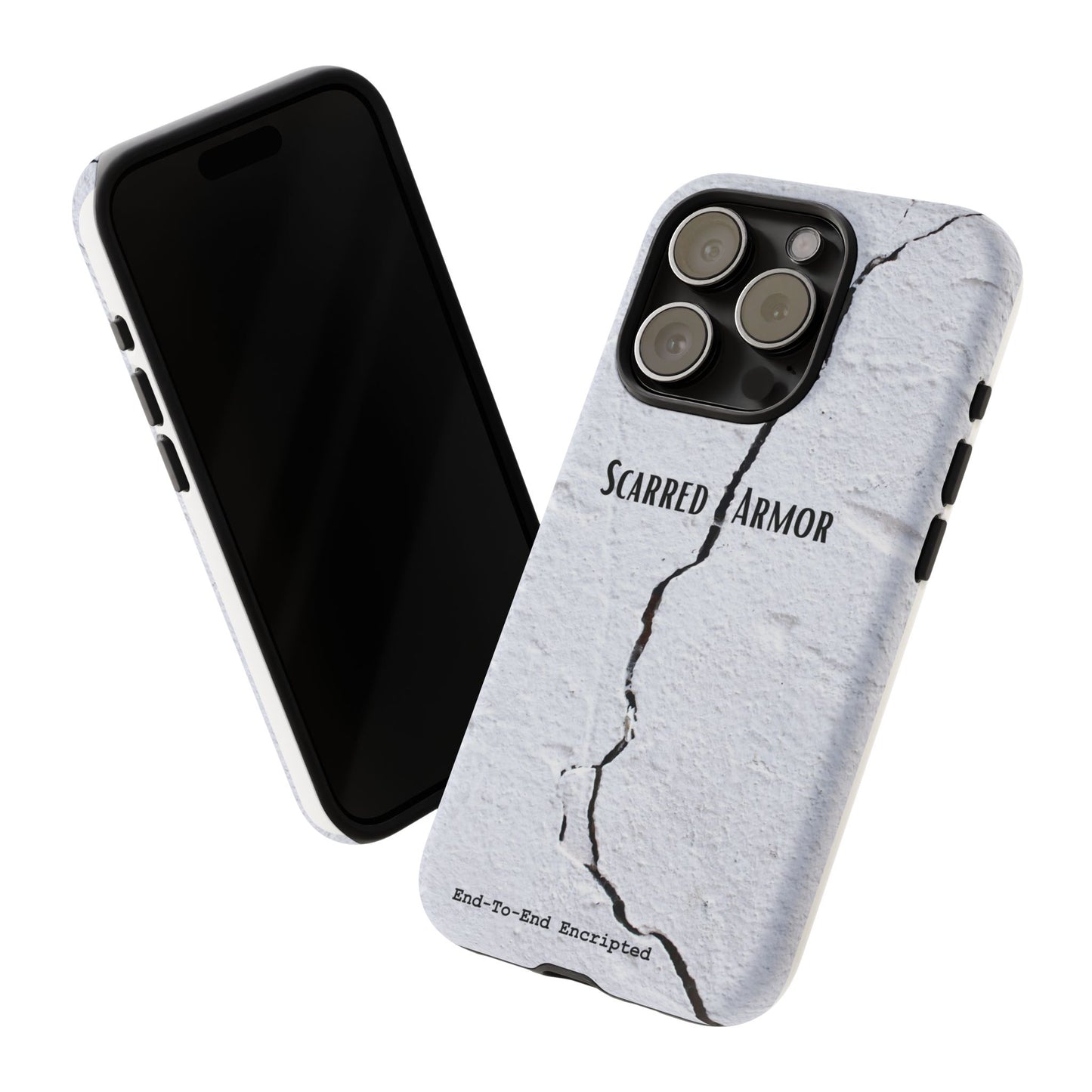 Tough iPhone Cases Phone Case_ Series N8+ TCPCASE PT2WW001_ Limited Edition Scarred Armor Design iPhone Cases by WesternWaves: