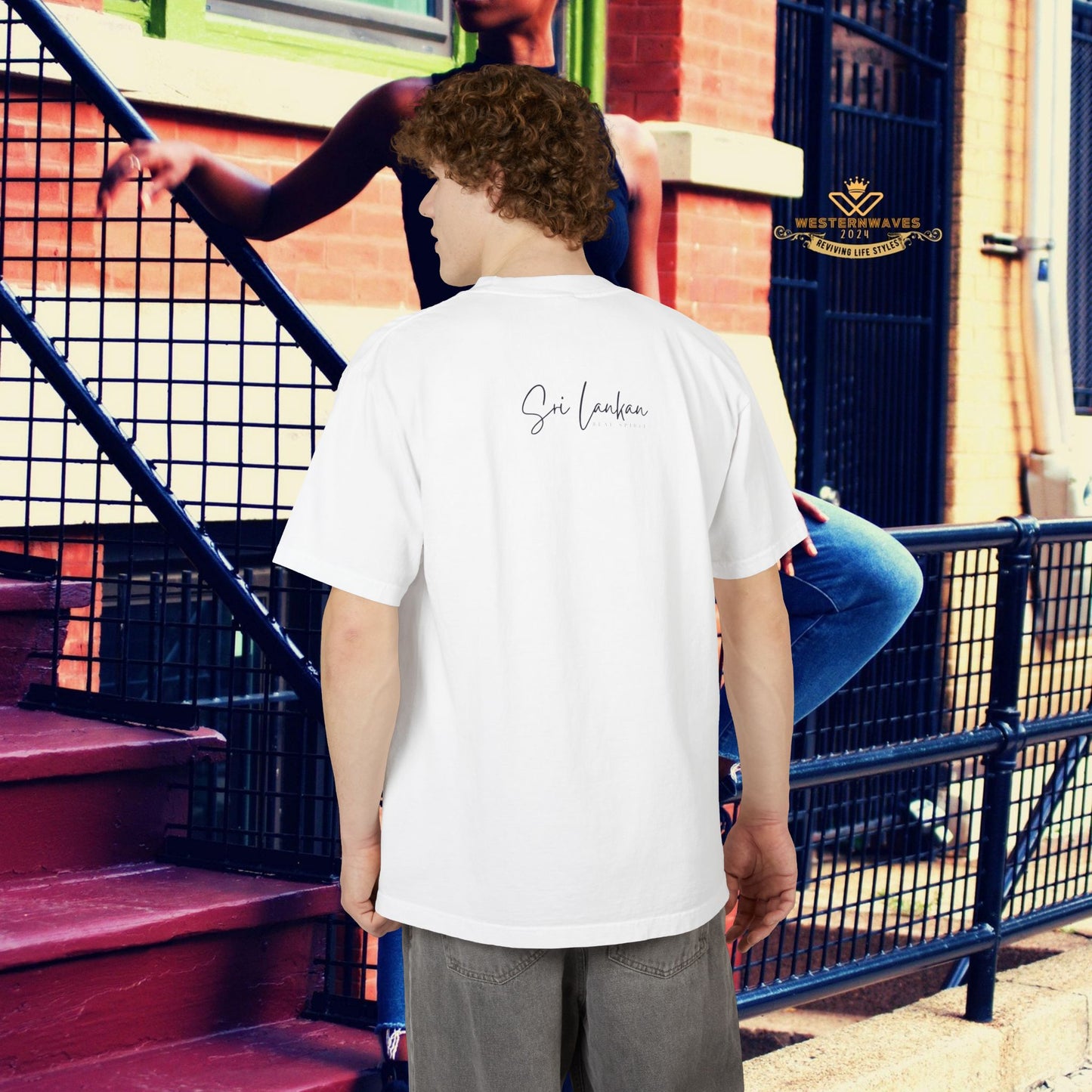 Unisex Garment-Dyed Drop-Shoulder T-Shirt_ N7* Series USGDDSTSHIRT PT2WW002_ Limited Edition Style & Comfort by WesternWaves: