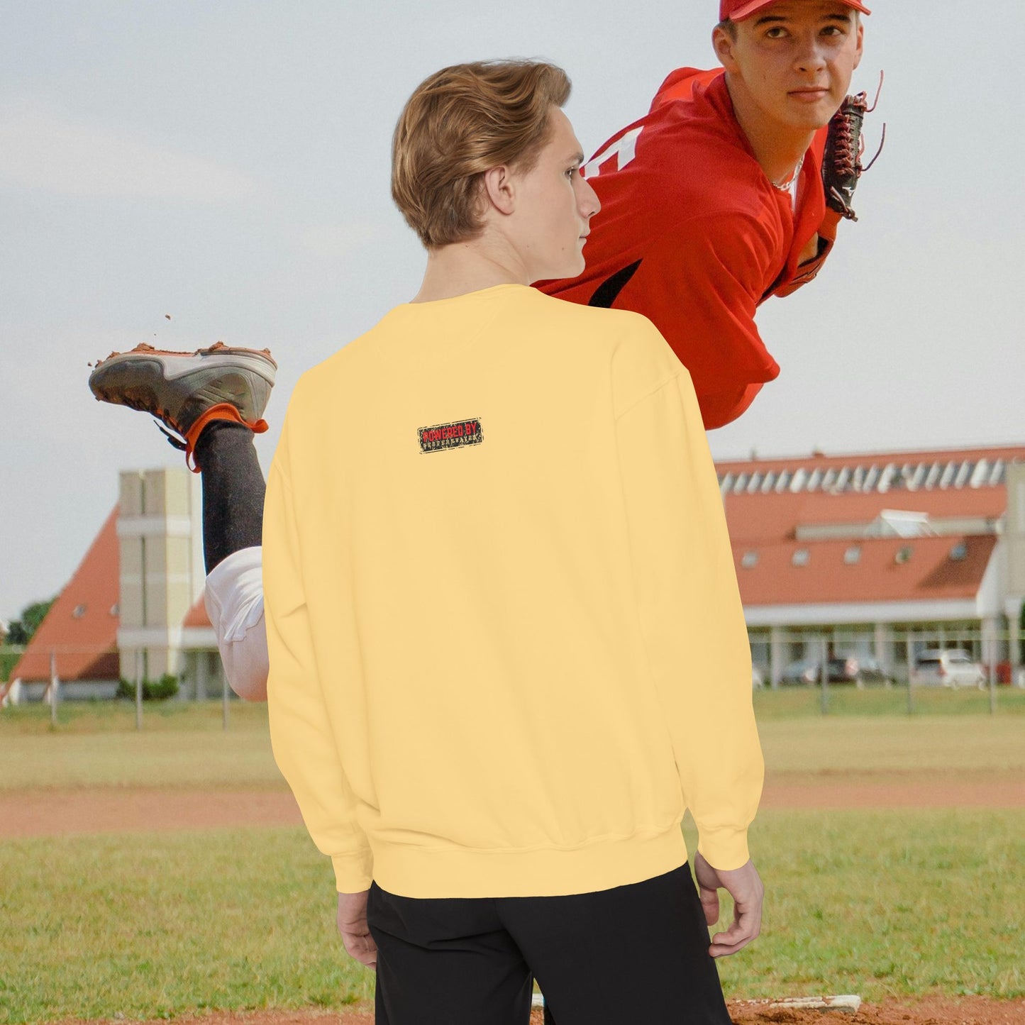 Unisex Garment-Dyed Sweatshirt_ N2 Series USGDSS PT2WW002_ Limited Edition Masterpiece of ‘ZeztZ’ Sports Brand _ Luxury & Casual Comfort by WesternWaves: