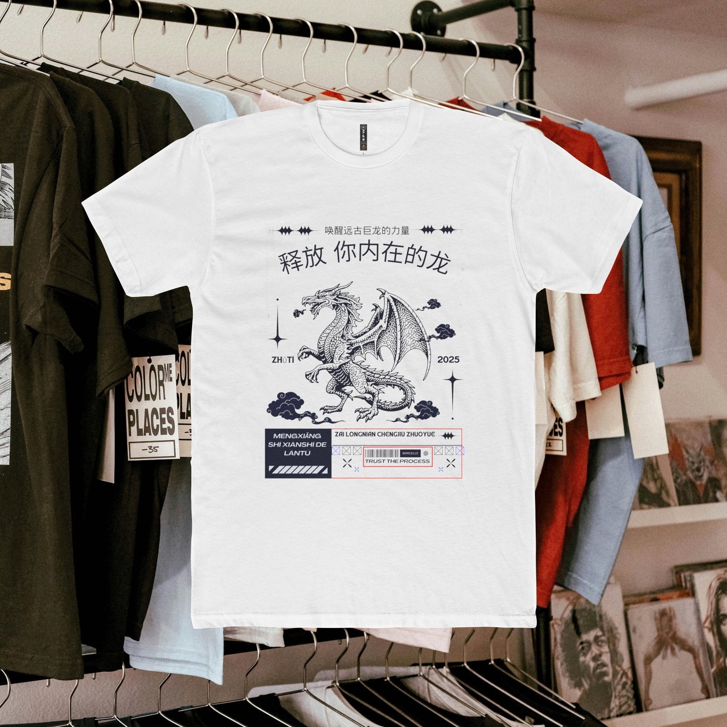 Unisex Cotton Crew Tee_ N3+ Series USCCTEE PT2WW003_ Limited Edition Workout & Everyday Routine Pleasure by WestenWaves:
