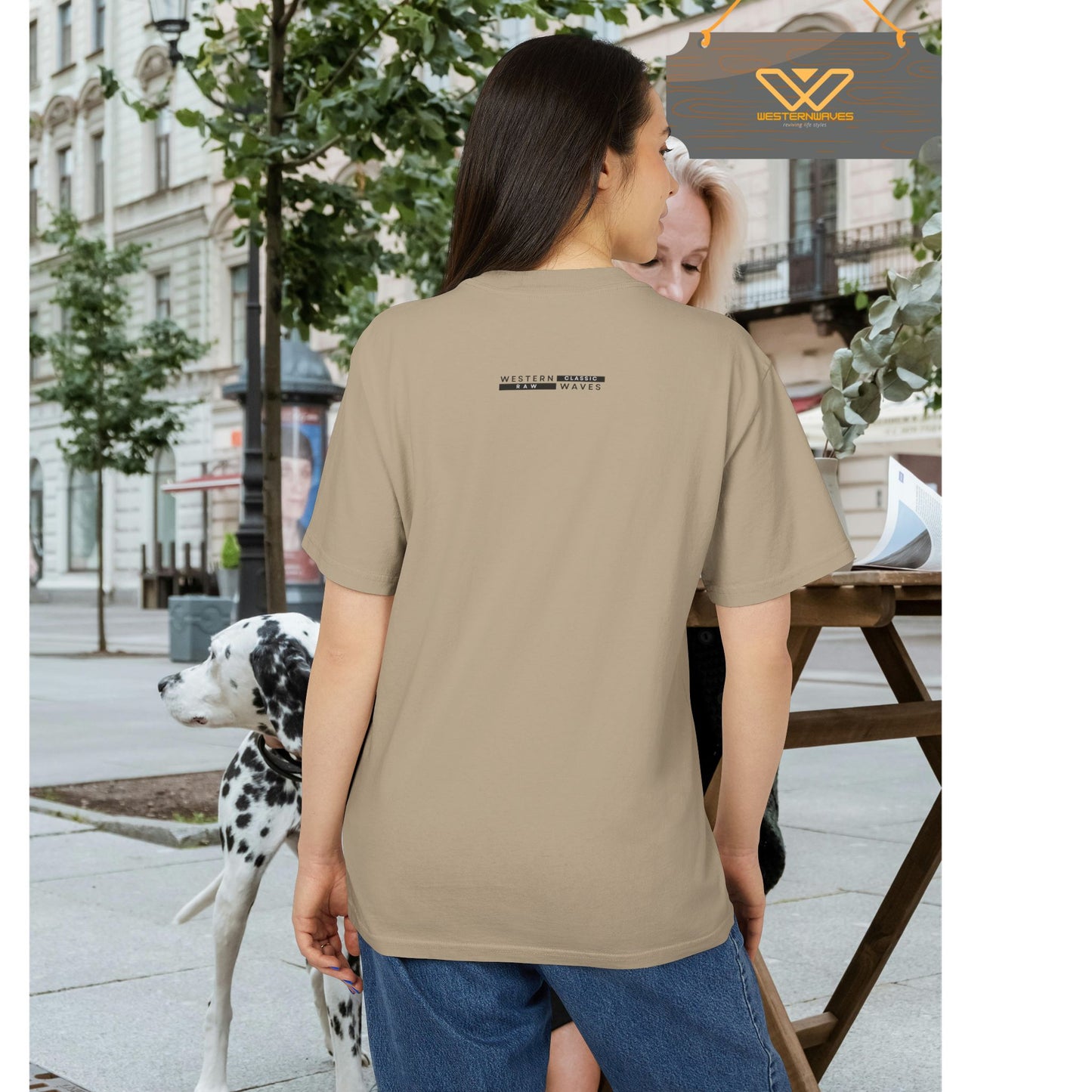 Unisex Heavy Faded Tee_ N7* Series USHFTEE PT2WW013_ Limited Edition Heavy Faded Tee by WesternWaves: