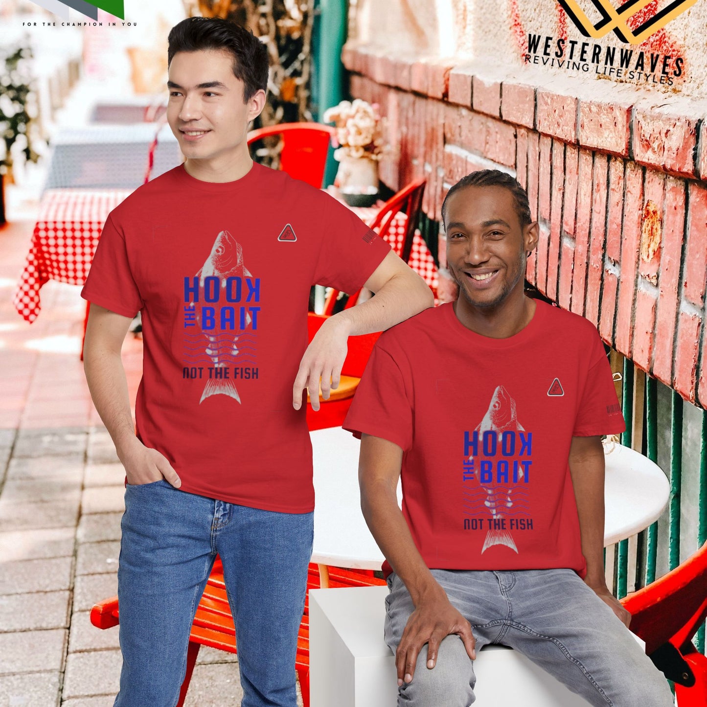 Unisex Heavy Cotton Tee_ Crafted from premium 100% cotton_ N2 Series UHCT PT2WW001_ Limited Edition Comfort & Durability by WesternWaves: