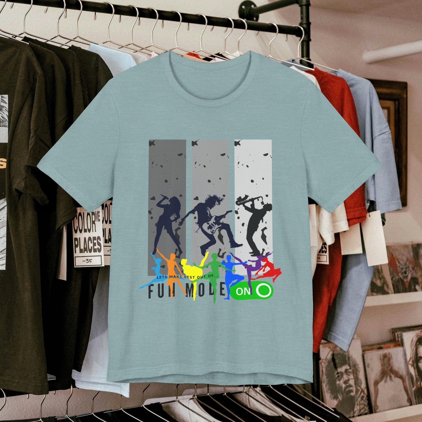 Unisex Jersey T-Shirt_ N+ Series USJTS PT2WP002_ Limited Edition T-Shirt by WesternWaves: