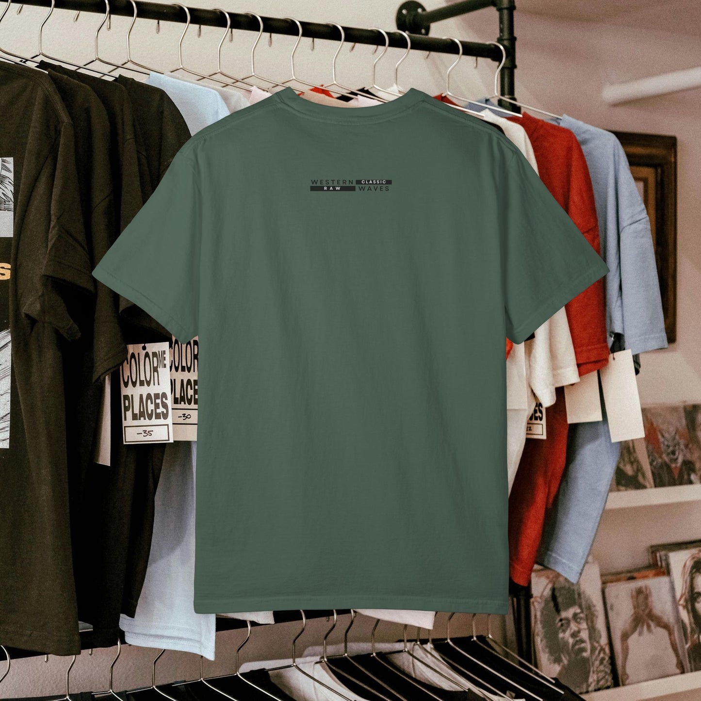 Unisex Garment-Dyed T-Shirt_ 26 June 2025_ Limited Edition Strength in Diversity by WesternWaves: