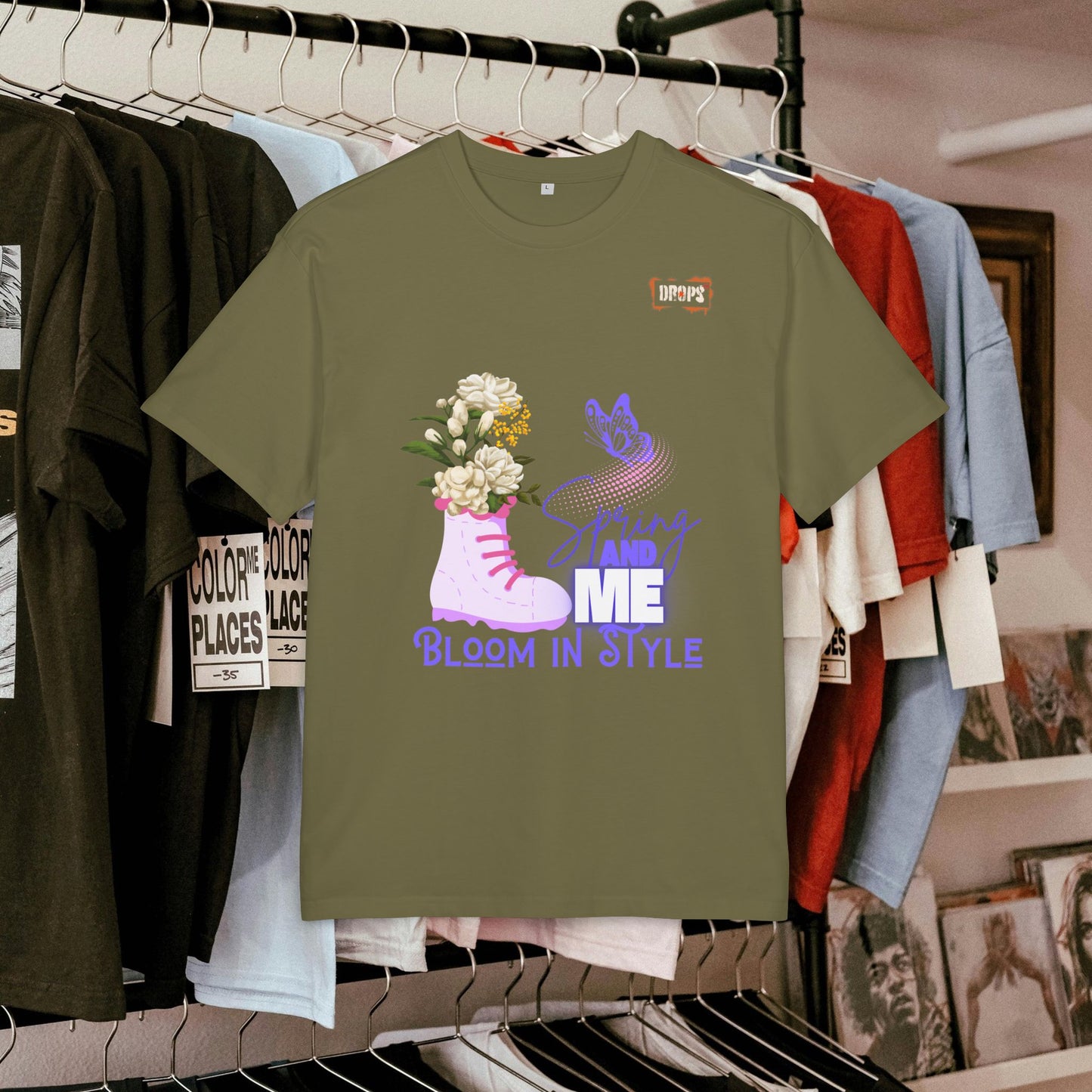 Unisex Oversized Tee_ N5+ Series USOSTEE PT2WW001_ Limited Edition by WesternWaves: