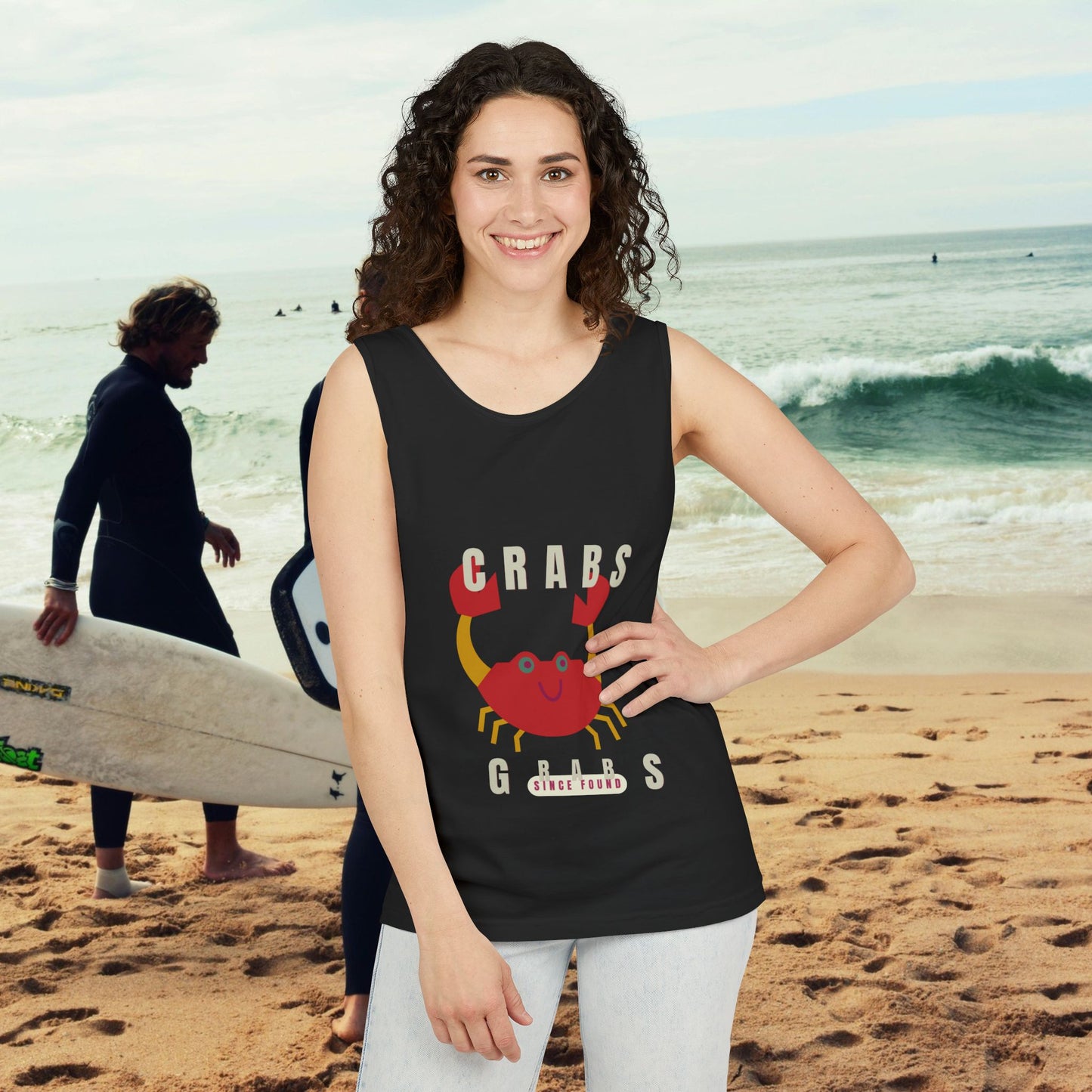 Unisex Garment-Dyed Tank Top_ N2+ Series USGDTT PT2WW012_ Limited Edition Comfort & Style by WesternWaves: