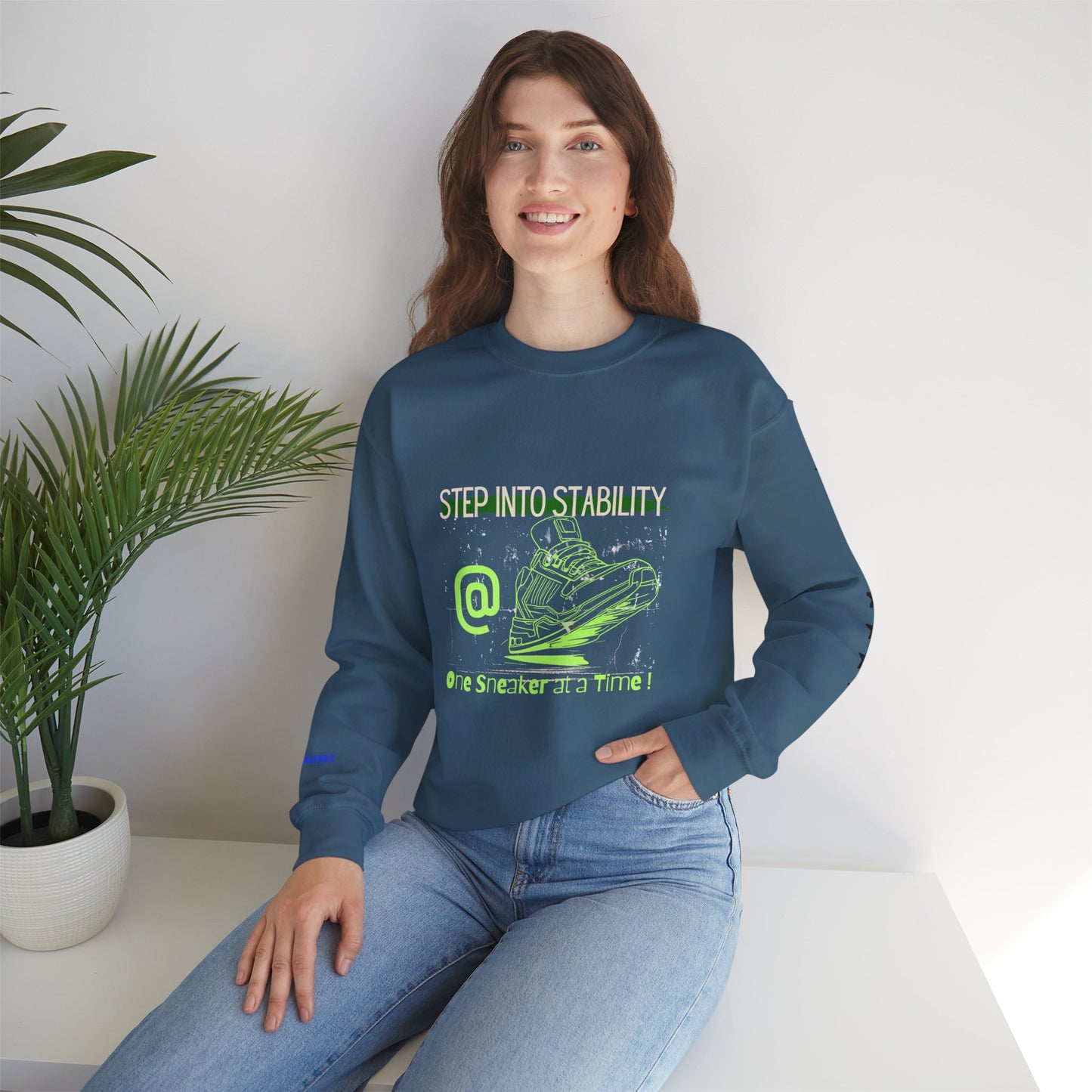 Unisex Heavy Blend™ Crewneck Sweatshirt_ N3+ Series UHBCSS PT2WW032_ Limited Edition Pure Luxury By WesternWaves:
