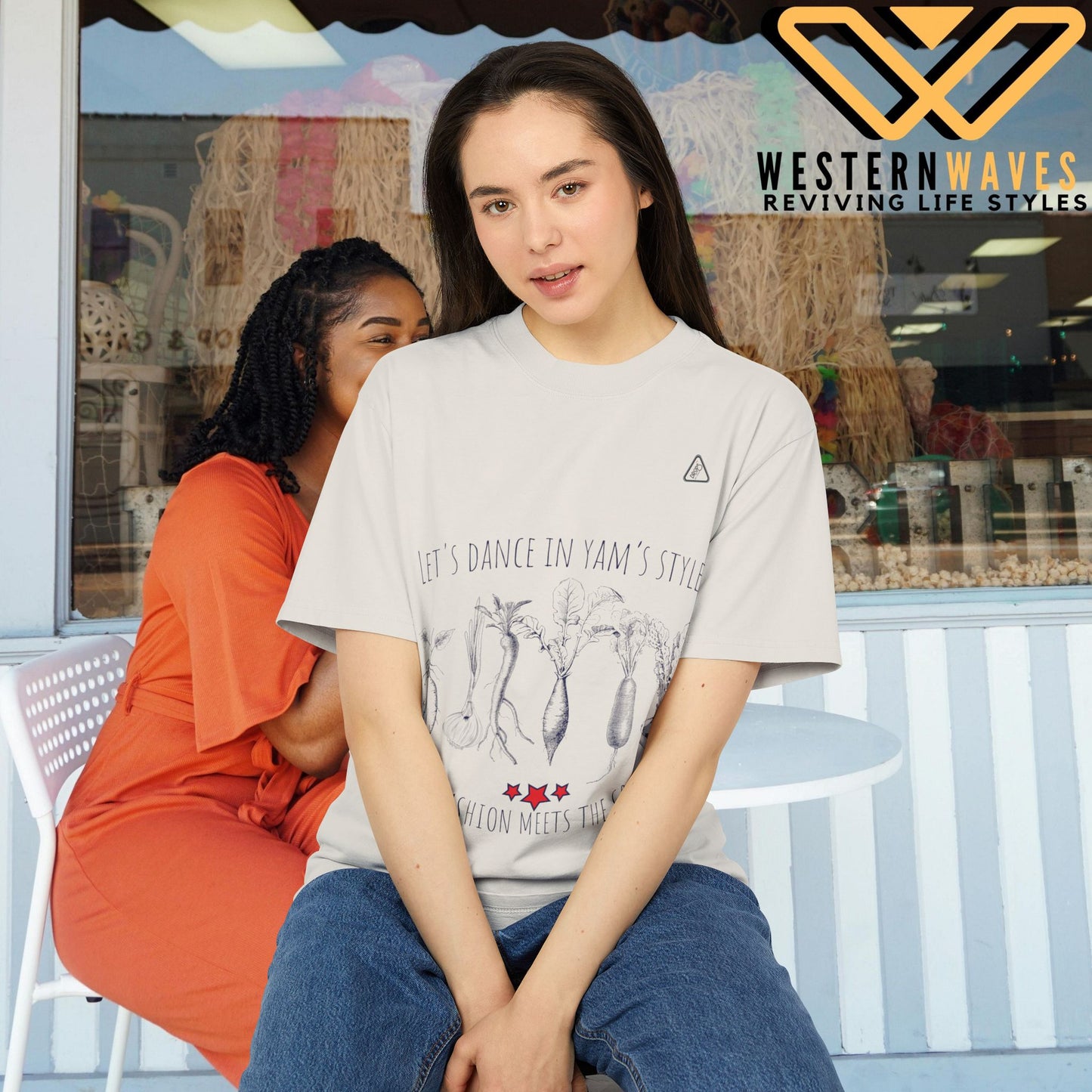 Let’s Dance in Yam’s Style Unisex Heavy Faded Tee - Fashion Meets Groove_ 06 May 205_ 001