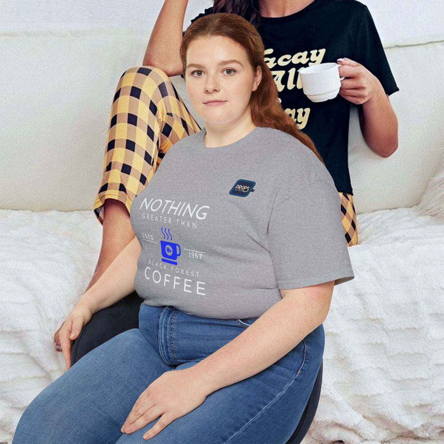 Unisex Ultra Cotton Tee_ Classic Comfort Unleashed_ N2+ Series USUCTEE PT2WW006_ Limited Edition Maximum Comfort & Style by WesternWaves: