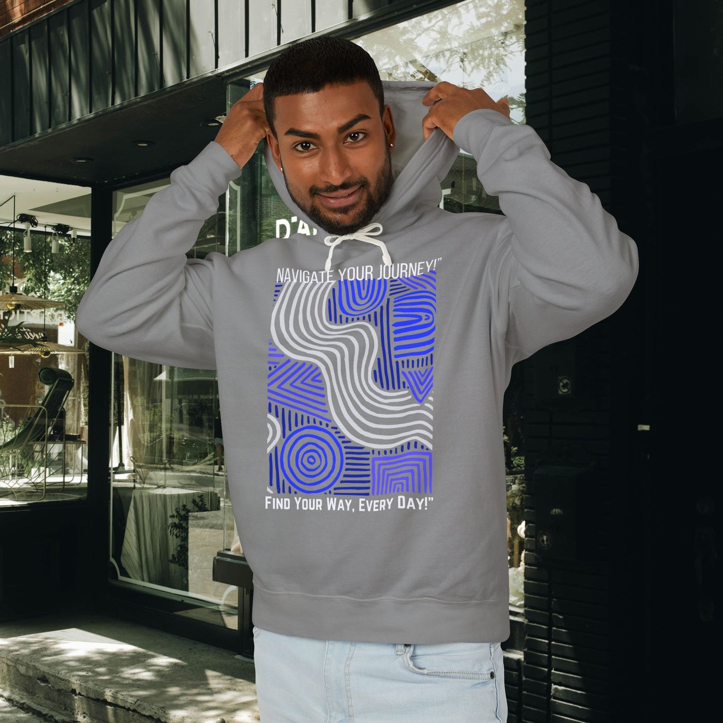 Unisex Lightweight Hooded Sweatshirt – N3+ Series USLWHSS PT2WW010_ Limited Edition Crafted Comfort by WesternWaves: