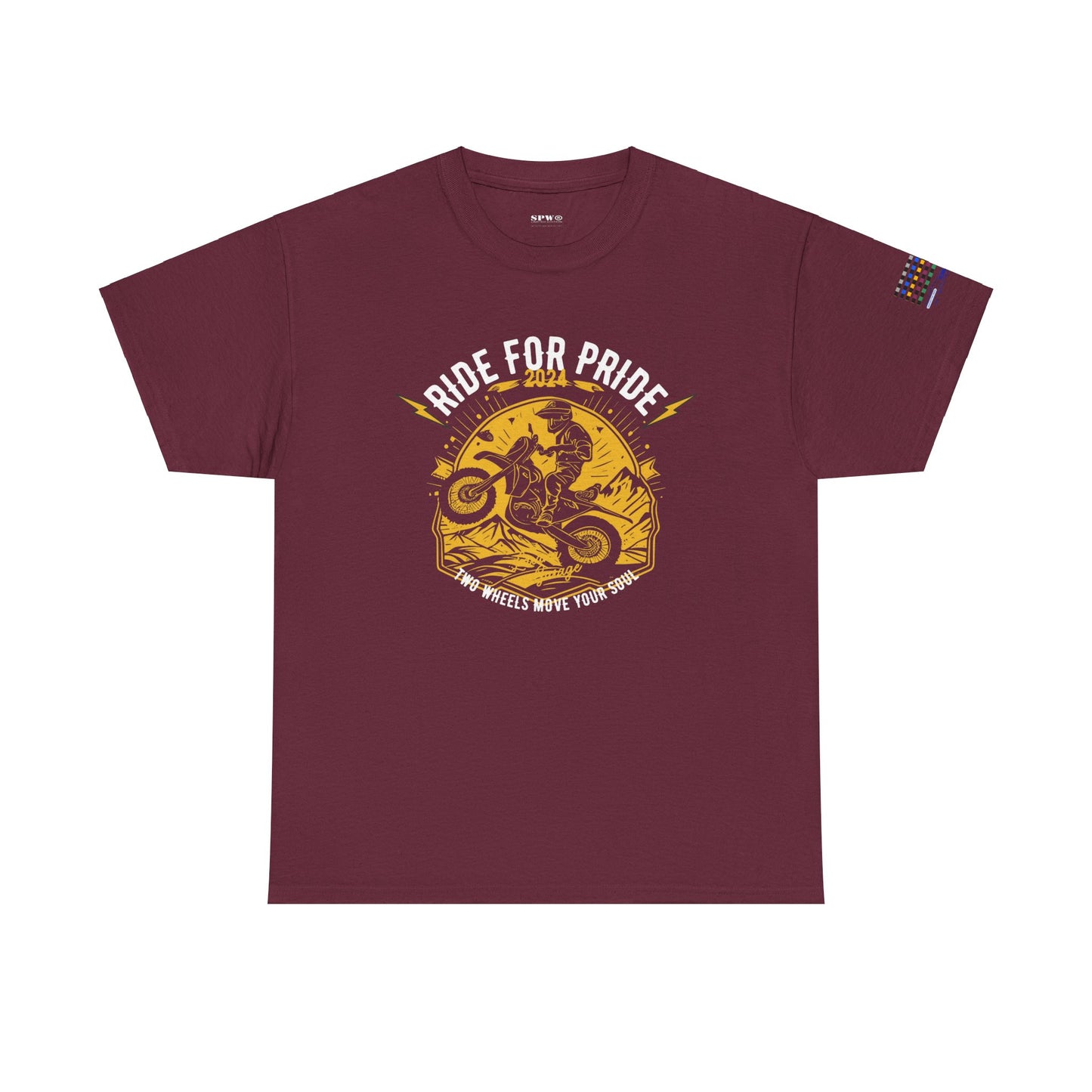 Unisex Heavy Cotton Tee_ Crafted from premium 100% cotton_ N+ Series UHCT PT2WV006_ Limited Edition by WesternWaves: