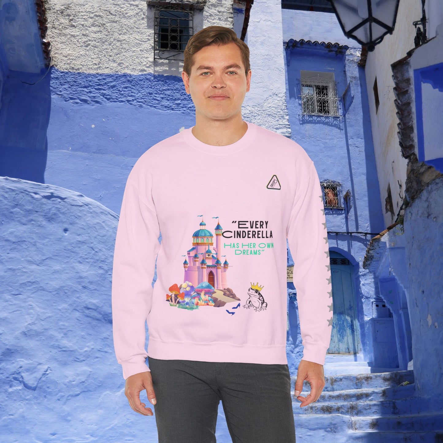 Unisex Heavy Blend™ Crewneck Sweatshirt_ N2 Series UHBCSS PT2WW007_ Limited Edition Pure Luxury By WesternWaves: