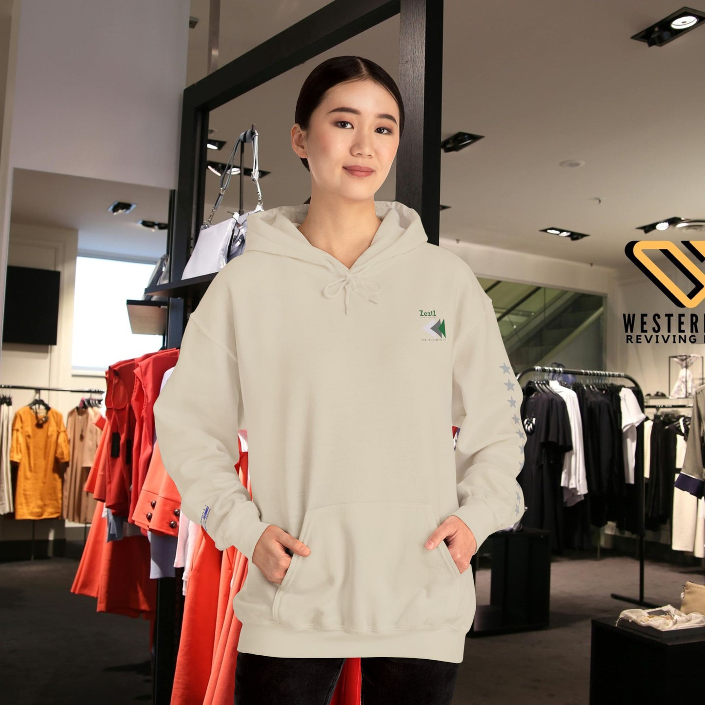Unisex Heavy Blend™ Hooded Sweatshirt_ N+ Series USHBHSS PT2WW001_ Limited Edition by WesternWaves: