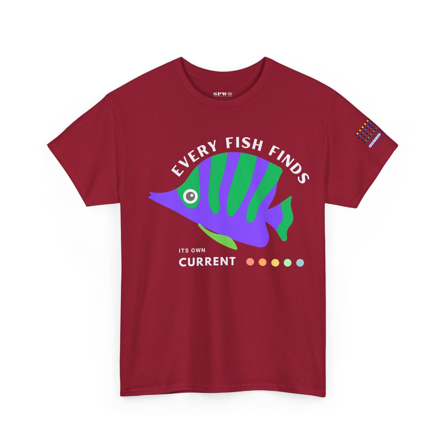 Unisex Heavy Cotton Tee_ Crafted from premium 100% cotton_ N+ Series UHCT PT2WV002_ Limited Edition by WesternWaves: