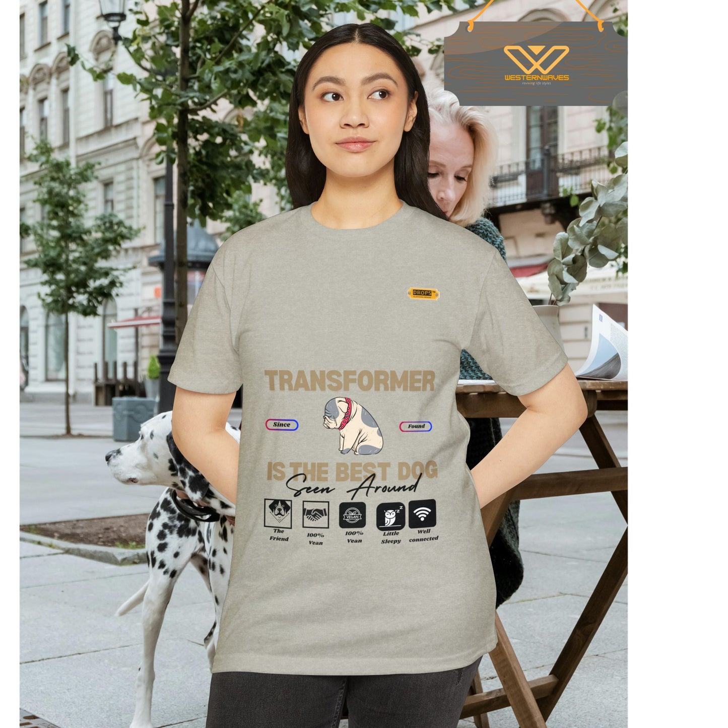 Unisex CVC Jersey T-shirt_ Series N7* USCVCJTS PT2WW001_ Limited Edition Comfort & Style by WesternWaves:
