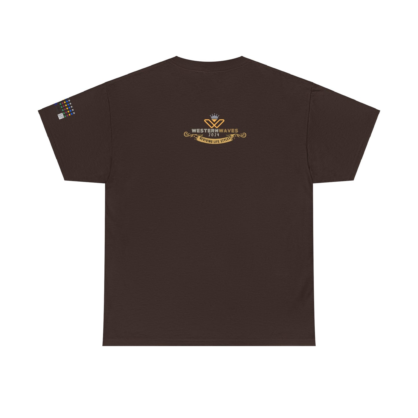 Unisex Heavy Cotton Tee_ Crafted from premium 100% cotton_ N+ Series UHCT PT2WV006_ Limited Edition by WesternWaves: