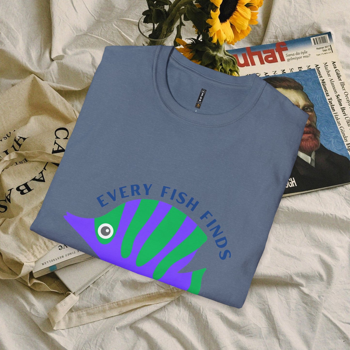 Unisex Softstyle T-Shirt_ N+ Series USSTS FT2WW009_ Limited Edition by WesternWaves: