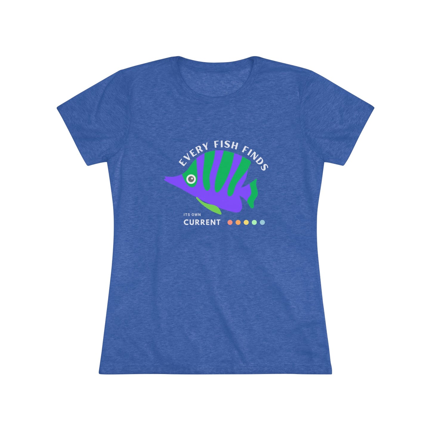 Women's Triblend Tee_ N3+ Series WTBT PT2WV002_ Limited Edition Designer Tee by SPW of WesternWaves