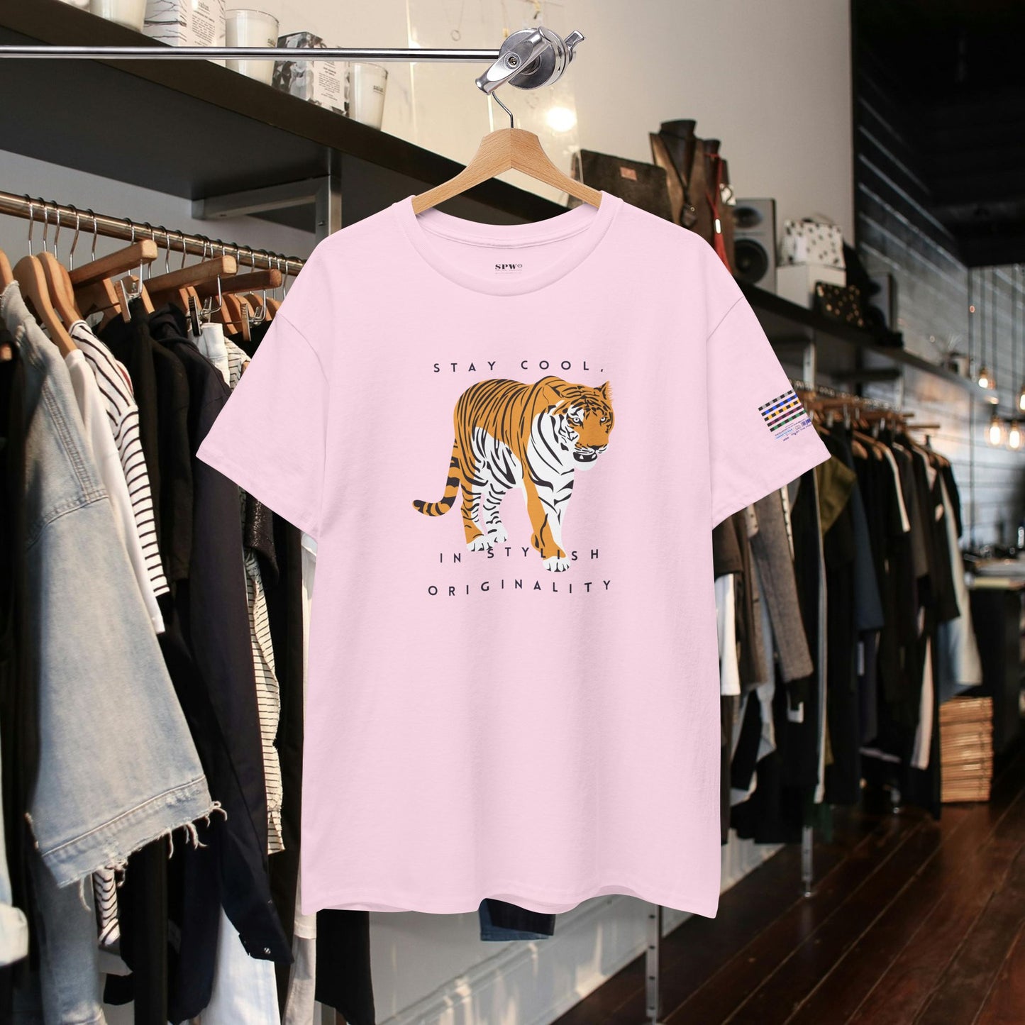 Unisex Heavy Cotton Tee_ Crafted from premium 100% cotton_ N+ Series UHCT PT2WV011_ Limited Edition by WesternWaves: