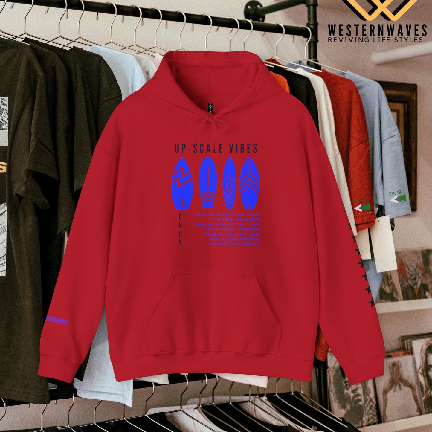 Unisex Heavy Blend™ Crewneck Sweatshirt_ N3+ Series UHBCSS PT2WW008_ Limited Edition Comfort & Style by WesternWaves: