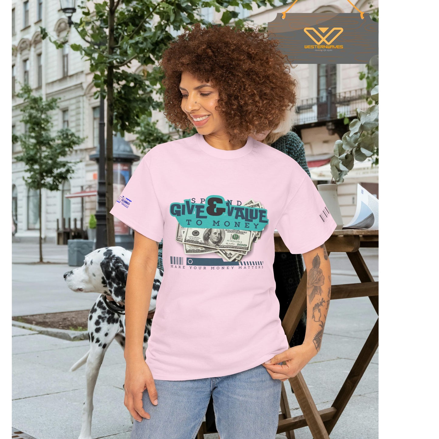 Unisex Heavy Cotton Tee_ Crafted from premium 100% cotton_ N3+ Series UHCT PT2WW012_ Limited Edition Maximum Comfort by WesternWaves: