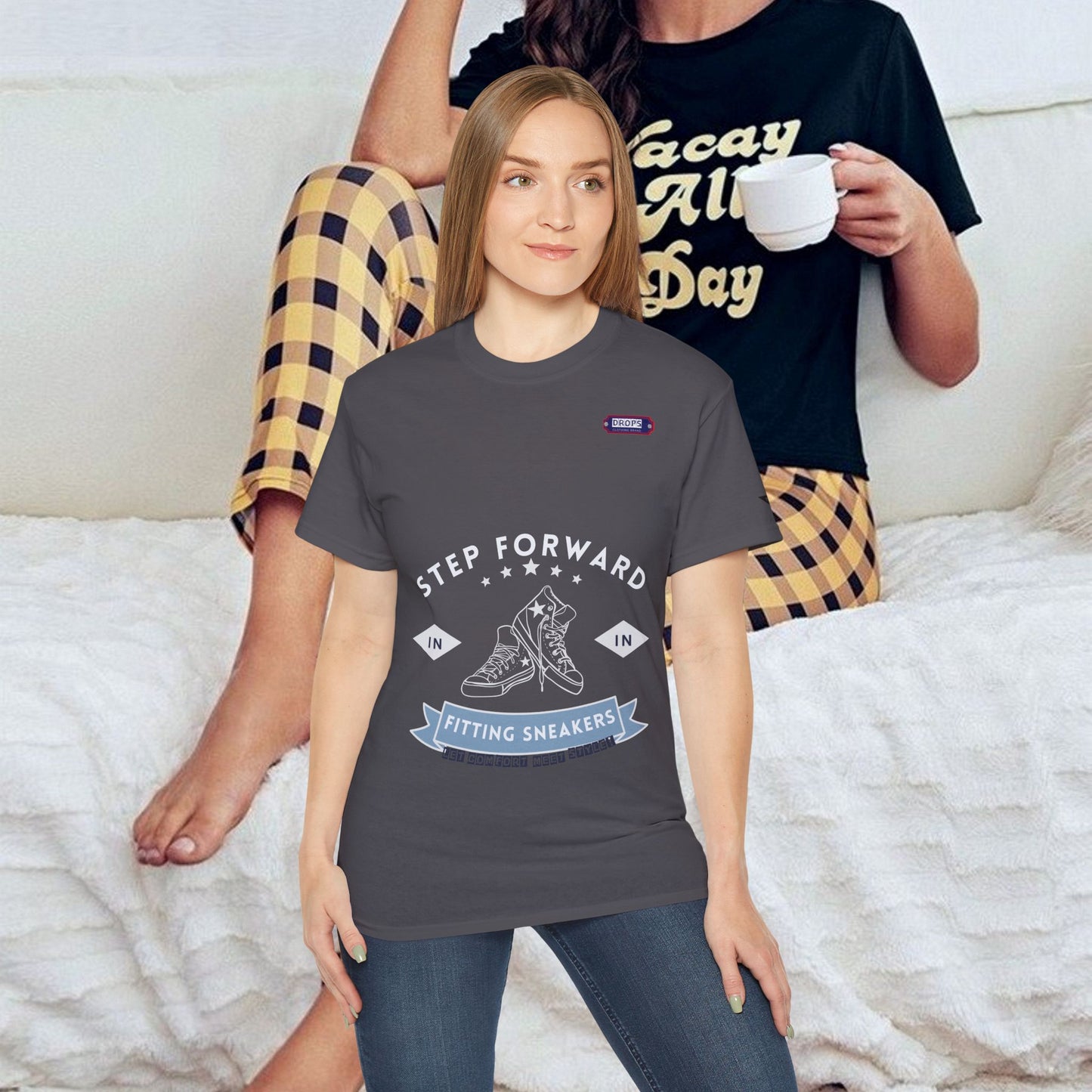 Unisex Ultra Cotton Tee_ Classic Comfort Unleashed_ N2* Series USUCTEE PT2WW011_ Limited Edition Maximum Comfort & Style by WesternWaves:
