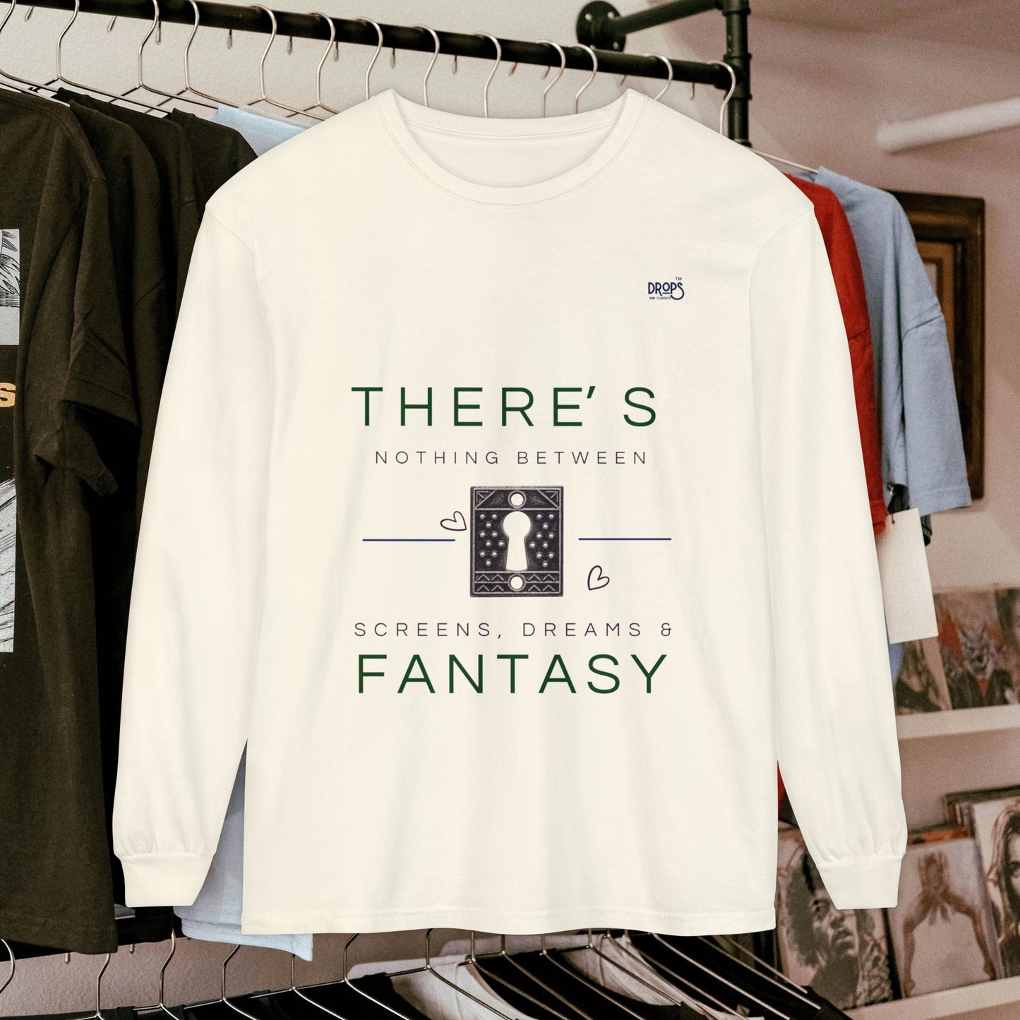 Unisex Long Sleeve T-Shirt_ N7+ Series USLSTSHIRT PT2WW001_ Limited Edition Trendy Vibes by WesternWaves: