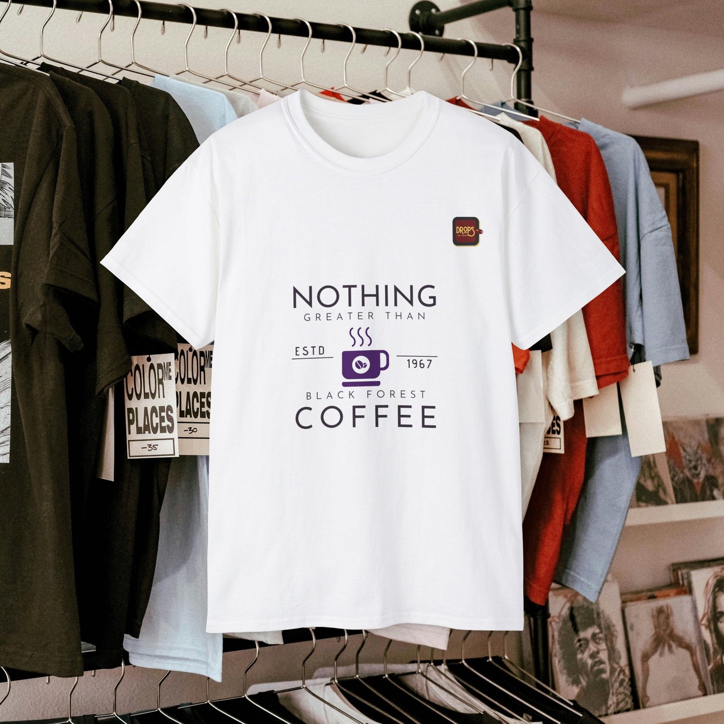 Unisex Ultra Cotton Tee_ Classic Comfort Unleashed_ N2+ Series USUCTEE PT2WW006_ Limited Edition Maximum Comfort & Style by WesternWaves: