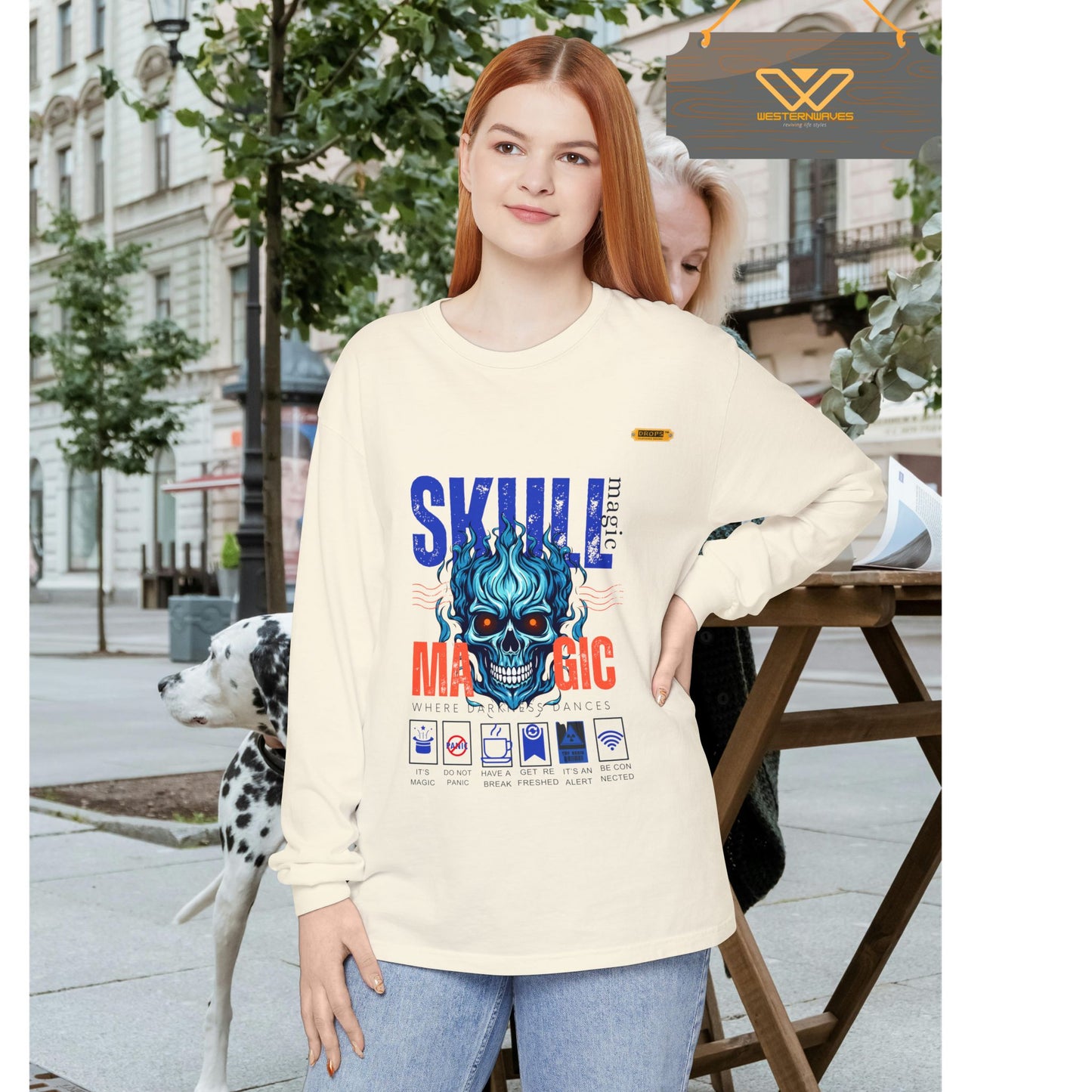 Unisex Long Sleeve T-Shirt_ N7 Series USLSTSHIRT PT2WW002_ Limited Edition Trendy Vibes by WesternWaves: