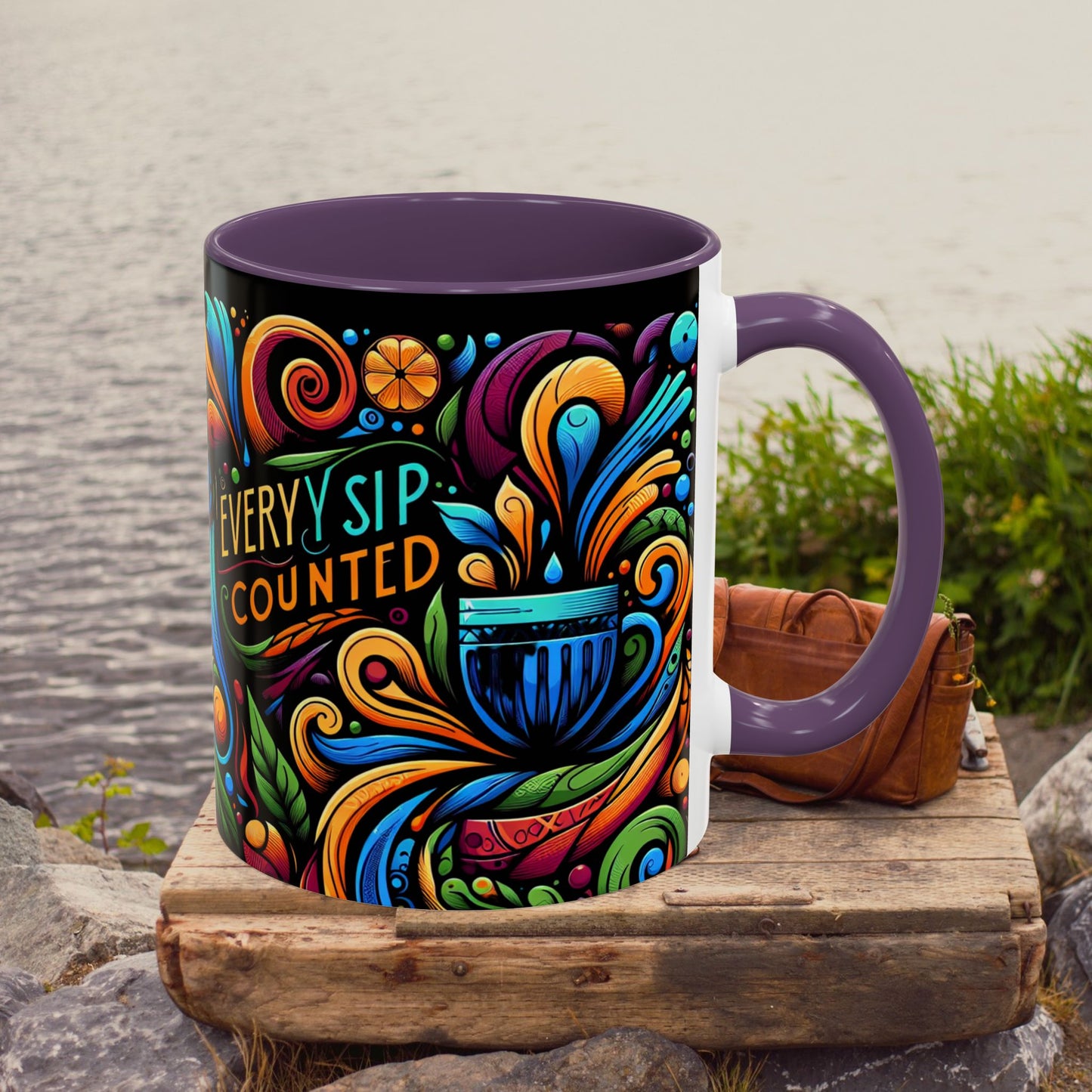 Accent Coffee Mug 11_ N3* Series ACM11OZ PT2WW022_ Limited Edition Perfect Blend of Style by WesternWaves: