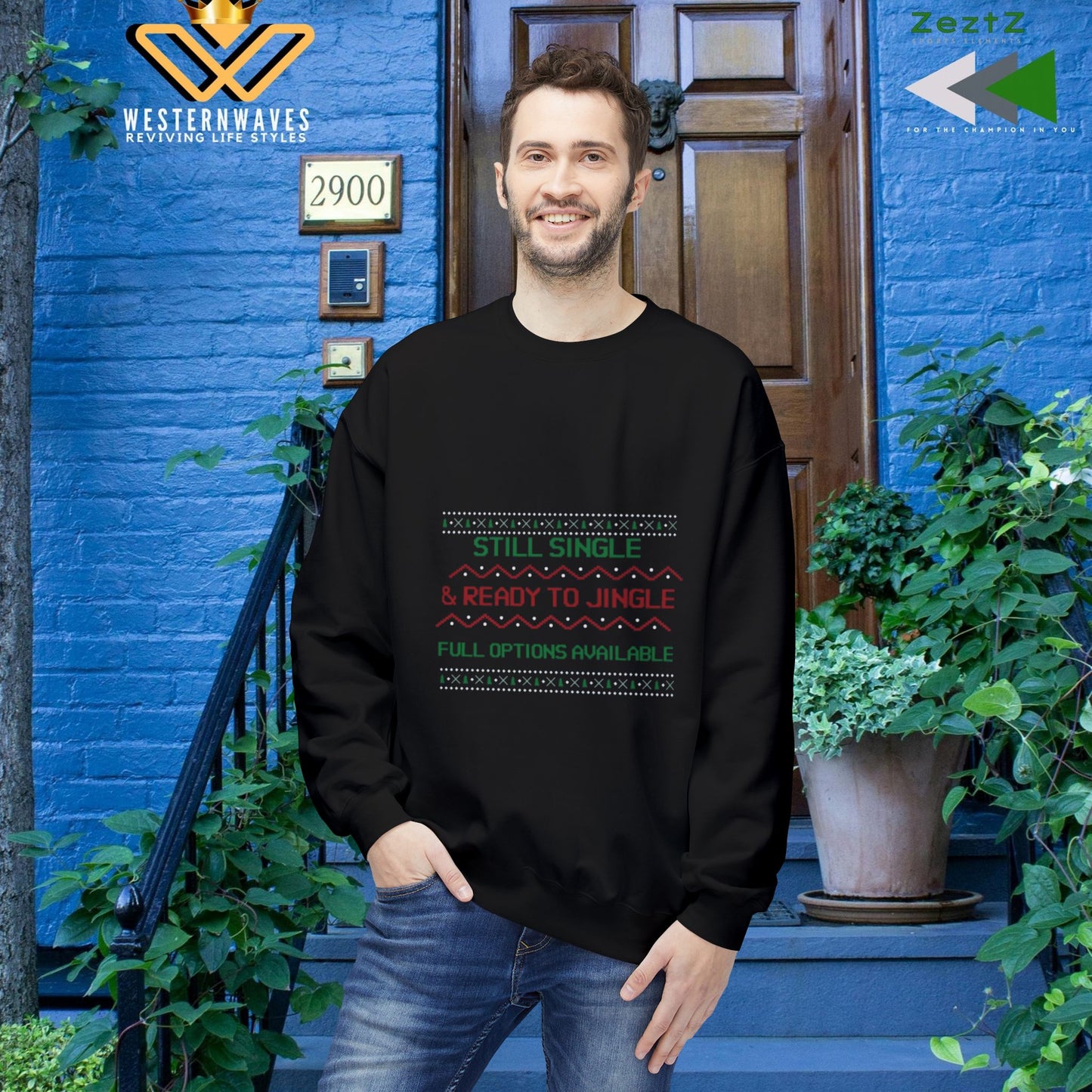 Softstyle Fleece Sweatshirt - N3+ Series SSFSS PT2WW001_ Limited Edition Cozy, Eco-Friendly, Unisex product by WesternWaves: