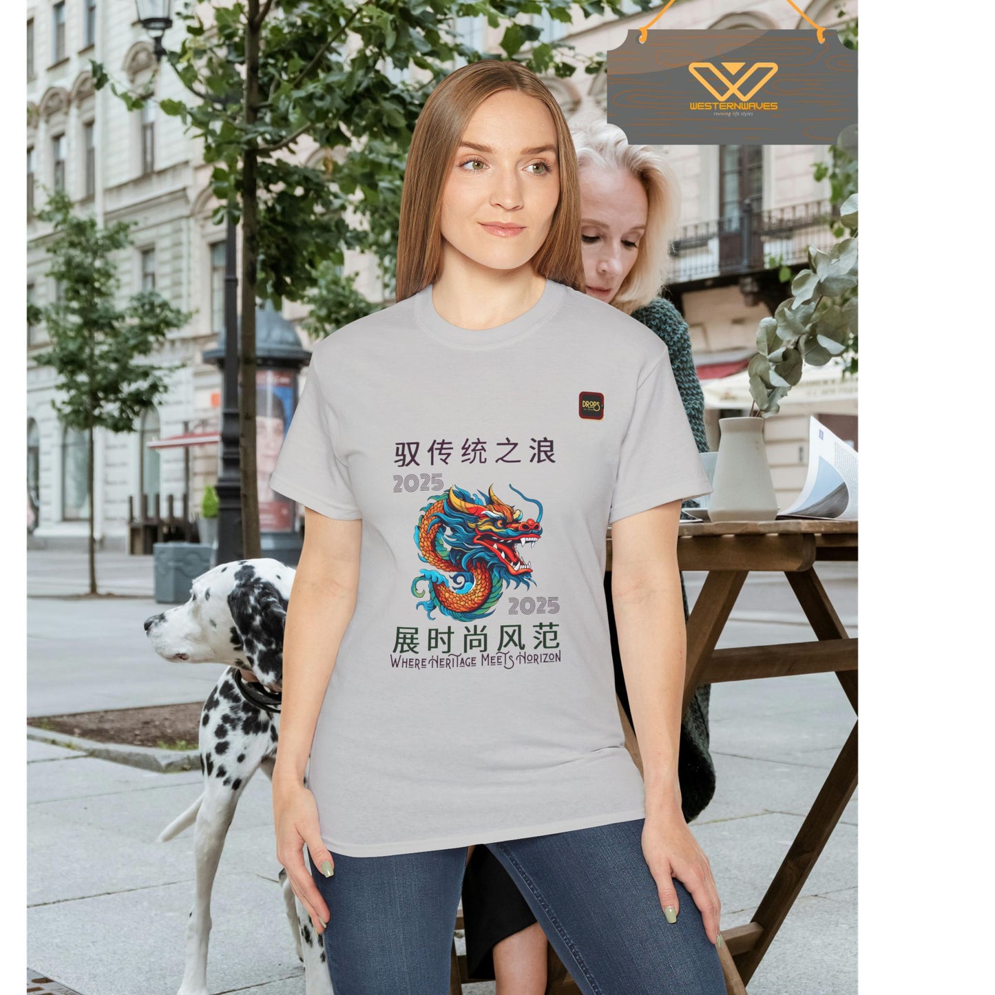 Unisex Ultra Cotton Tee_ Classic Comfort Unleashed_ N2+ Series USUCTEE PT2WW007_ Limited Edition Maximum Comfort & Style by WesternWaves: