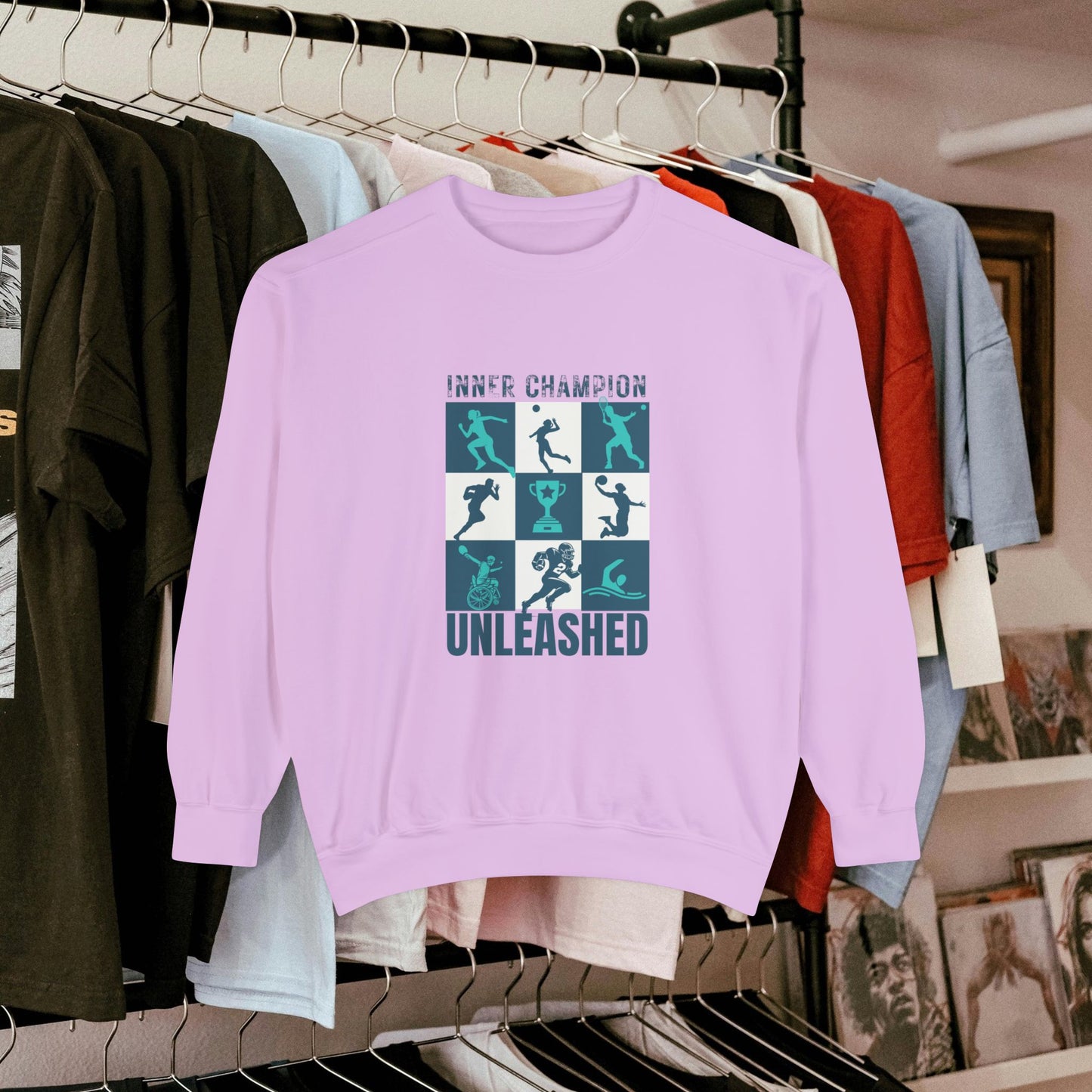 Unisex Garment-Dyed Sweatshirt