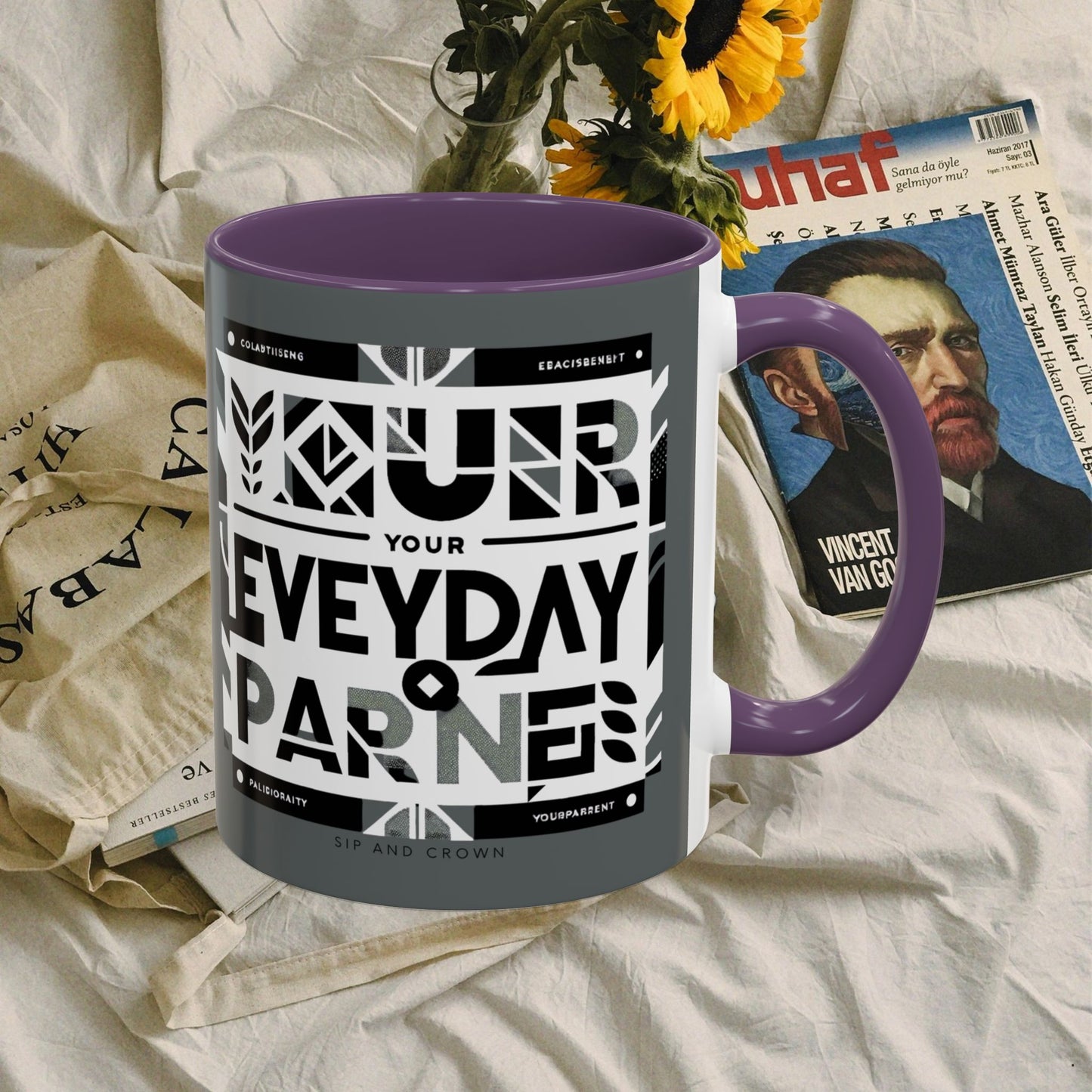 Accent Coffee Mug 11oz _ N3* Series ACM11OZ PT2WW021_ Limited Edition Perfect Blend of Style by WesternWaves: