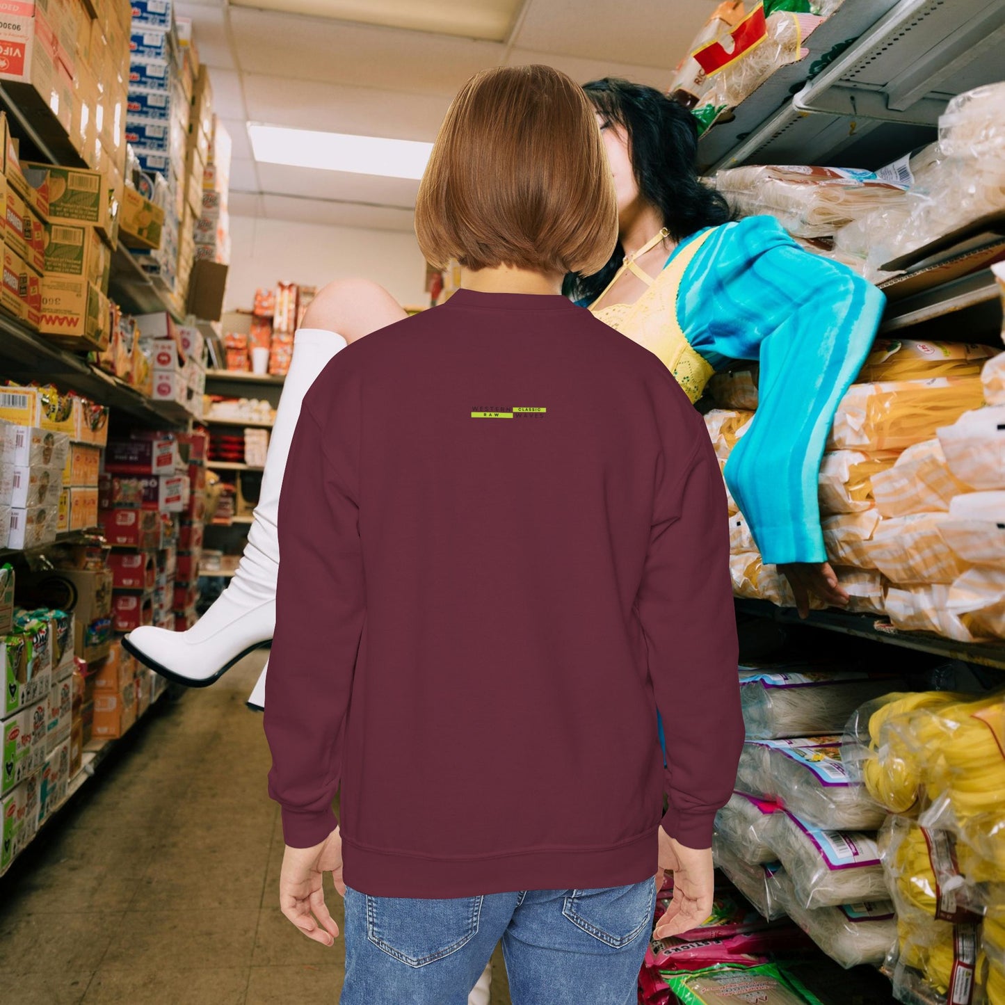 Youth Crewneck Sweatshirt_ N2+ Series YCNSS PT2WW004_ Limited Edition Perfect Companion for the School, Sports & Casual hangouts by WesternWaves: