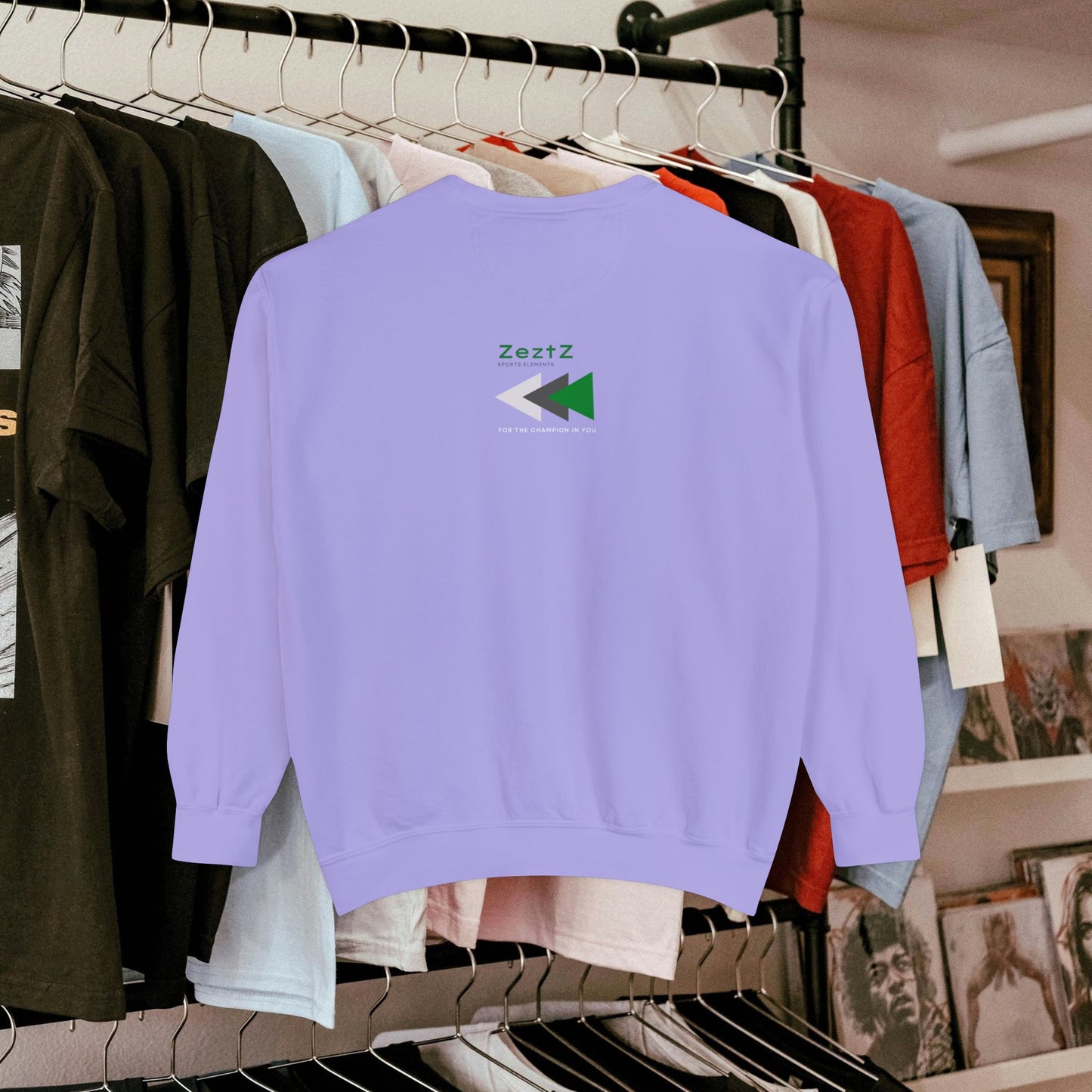 Unisex Garment-Dyed Sweatshirt