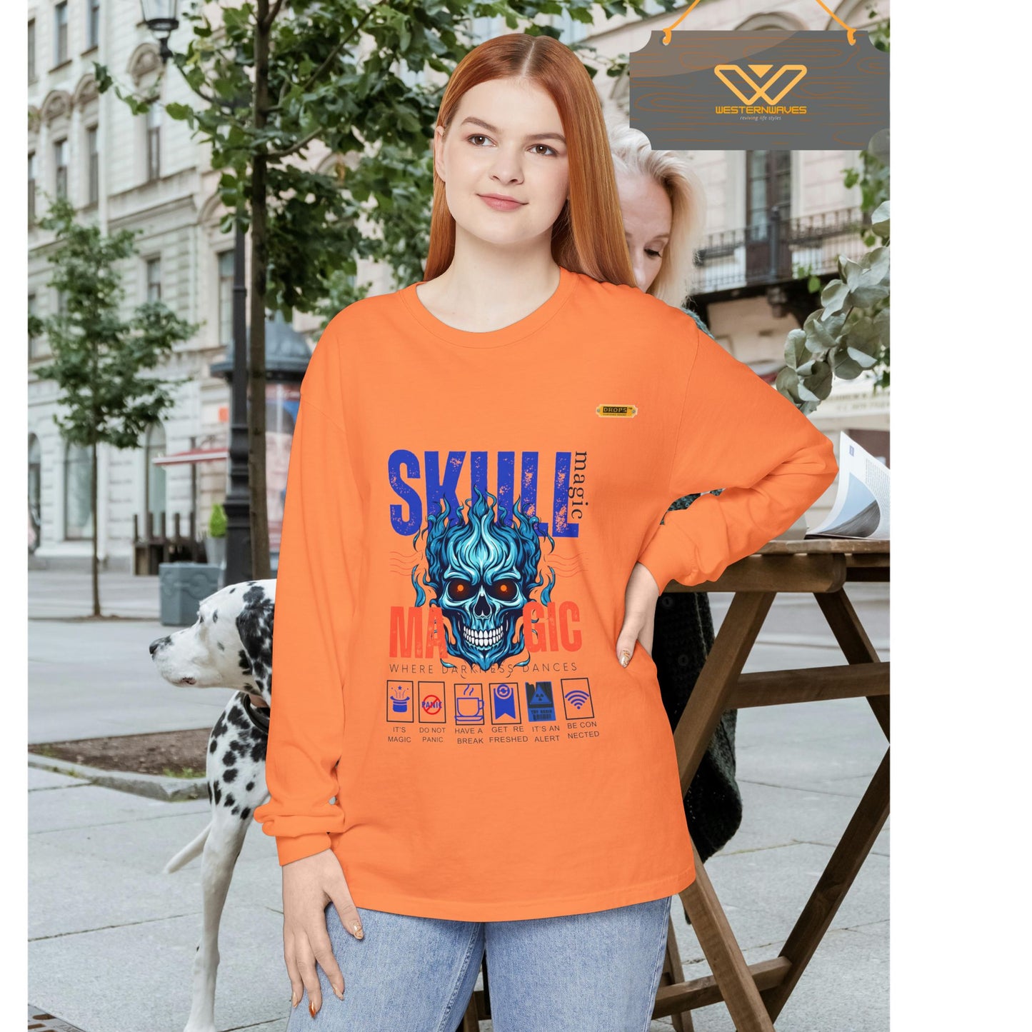Unisex Long Sleeve T-Shirt_ N7 Series USLSTSHIRT PT2WW002_ Limited Edition Trendy Vibes by WesternWaves: