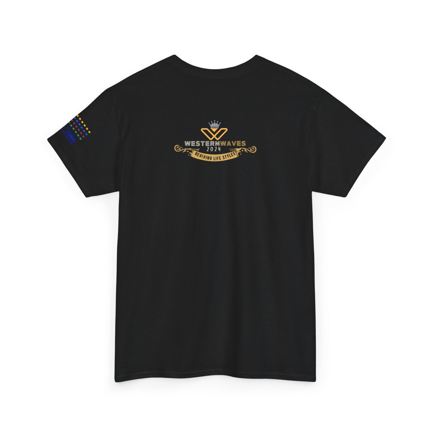 Unisex Heavy Cotton Tee_ Crafted from premium 100% cotton_ N+ Series UHCT PT2WV002_ Limited Edition by WesternWaves: