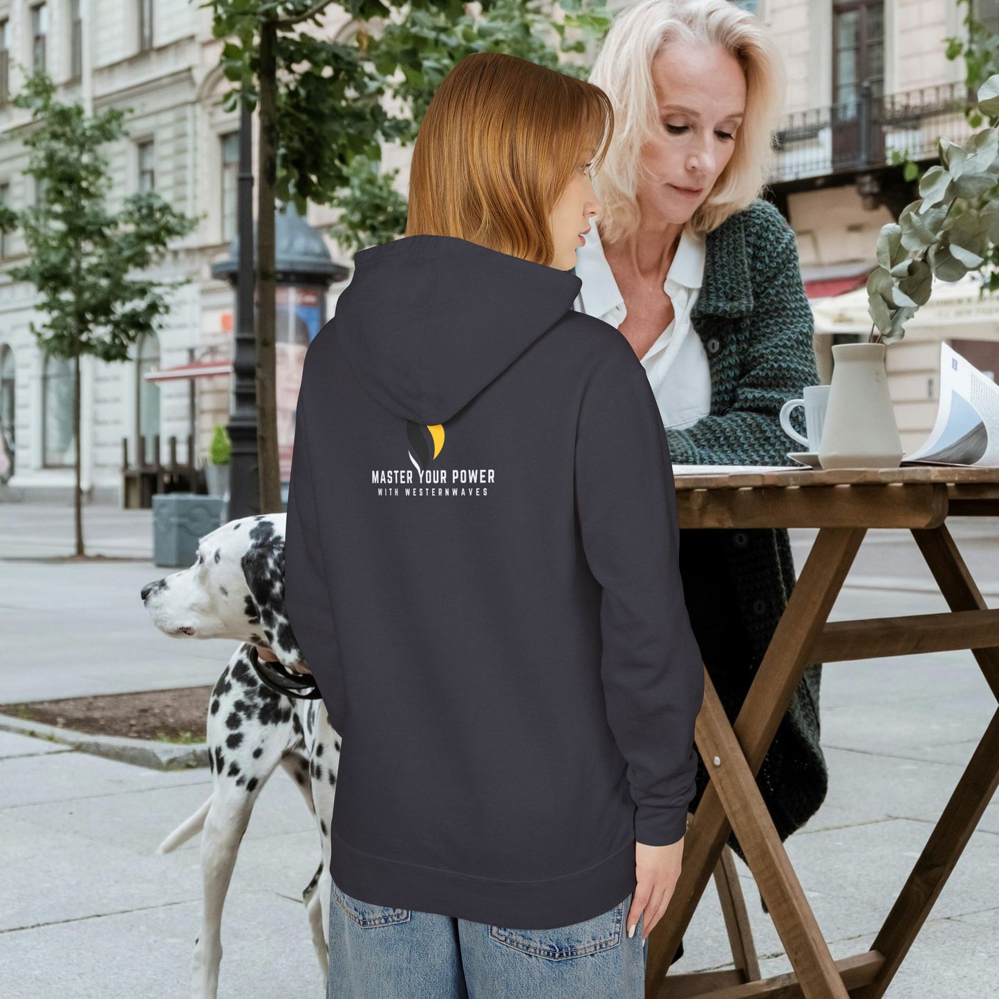 Unisex Lightweight Hooded Sweatshirt – N2+ Series USLWHSS PT2WW008_ Limited Edition Crafted Comfort by WesternWaves: