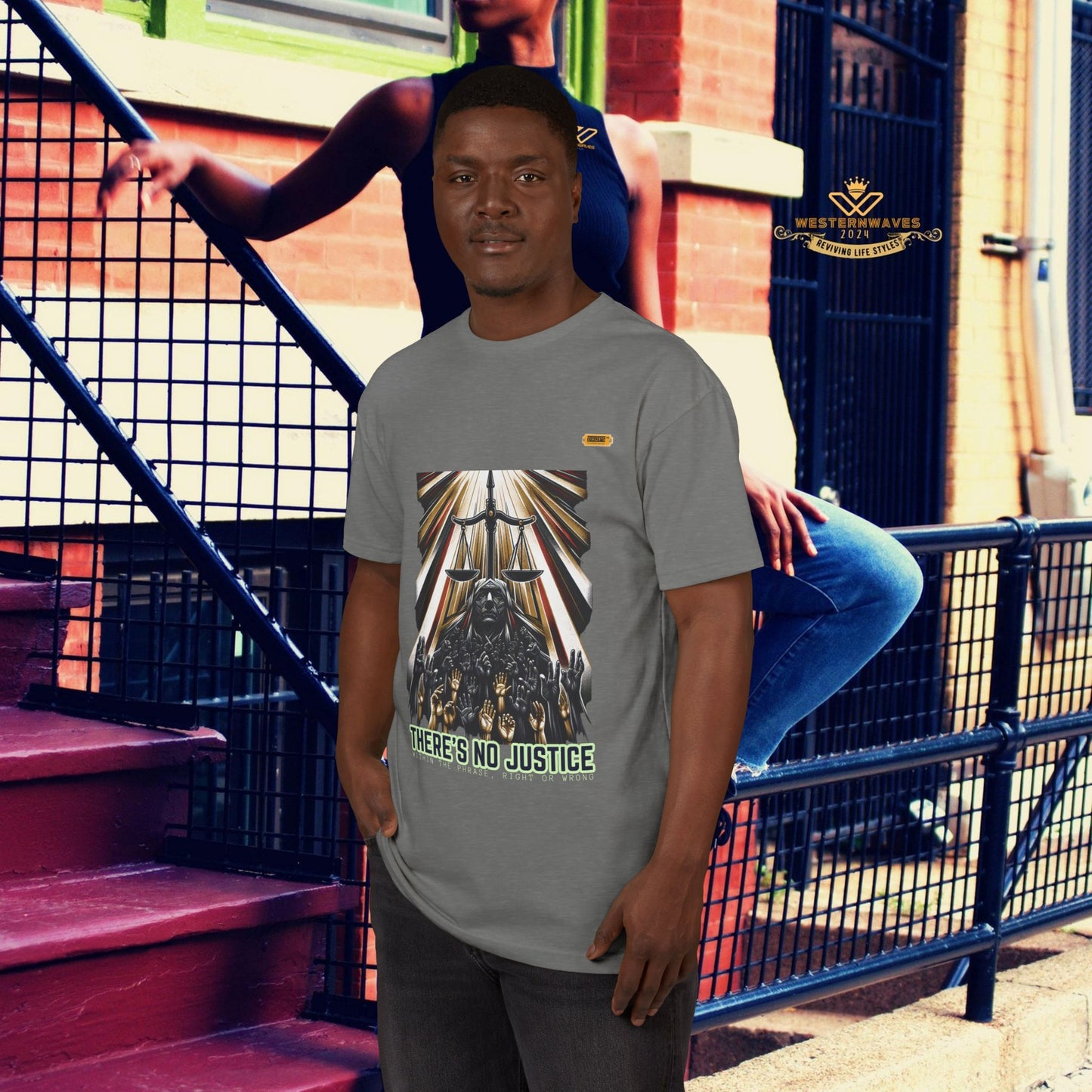 Unisex Sueded T-Shirt_ N8* Series USSTSHIRT_ Limited Edition Casual Elegance by WesternWaves: