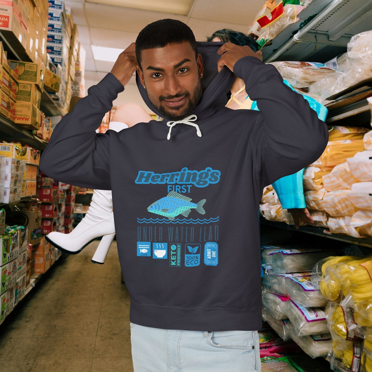 Unisex Lightweight Hooded Sweatshirt – N2+ Series USLWHSS PT2WW026_ Limited Edition Crafted Comfort by WesternWaves: