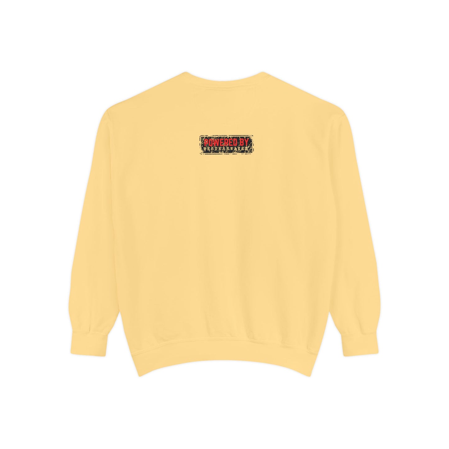Motivational Unisex Garment-Dyed Sweatshirt, Cozy Pullover, Rise and Shine Apparel, Gift for Her, Inspirational Clothing